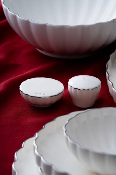 Passion 6 Kişilik 29 Parça Silver Yaldızlı Beyaz Porselen Yemek Takımı