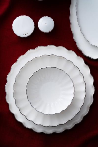 Passion 6 Kişilik 29 Parça Silver Yaldızlı Beyaz Porselen Yemek Takımı