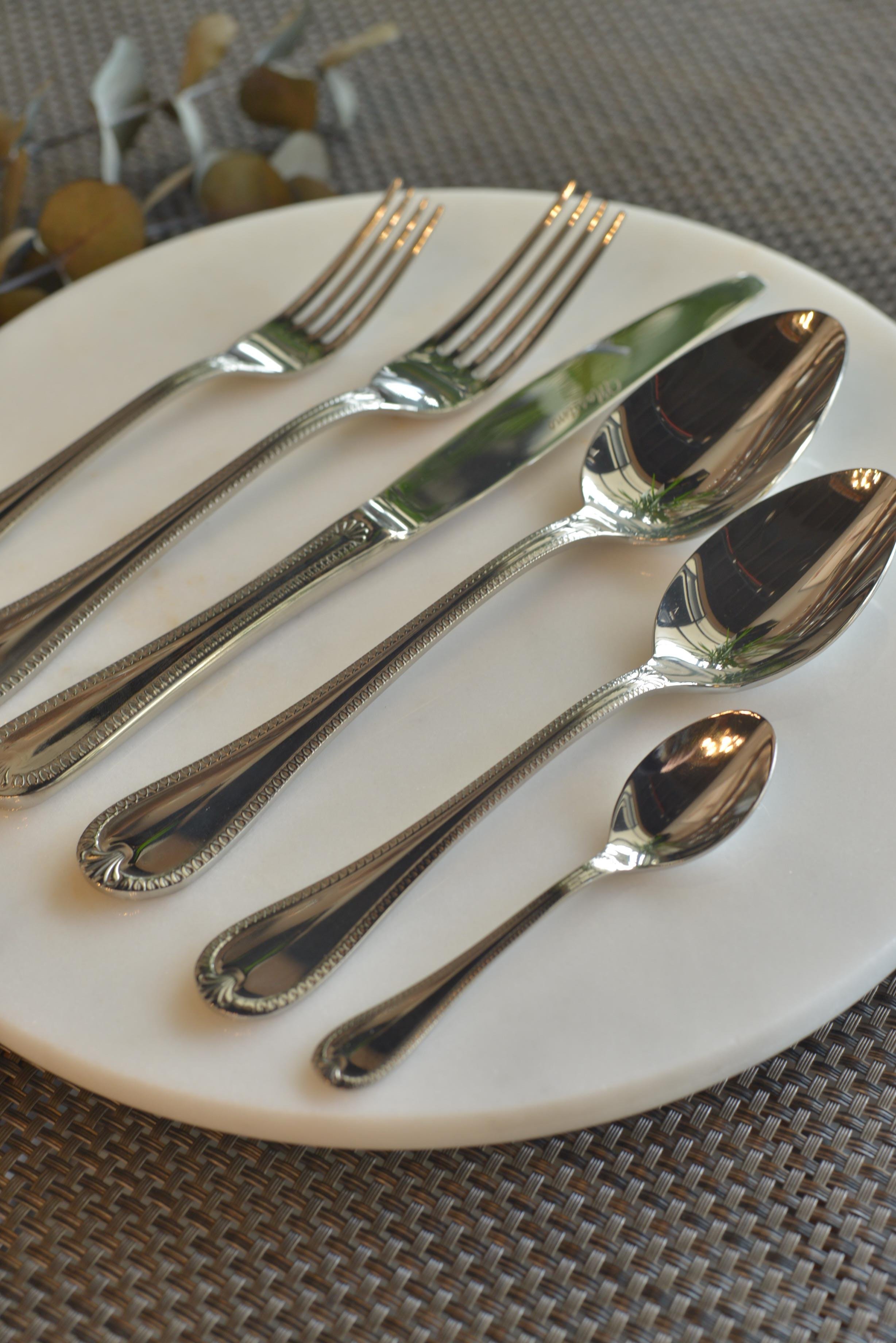 Petra 12 Kişilik 72 Parça 18/10 Paslanmaz Çelik Çatal Kaşık Takımı