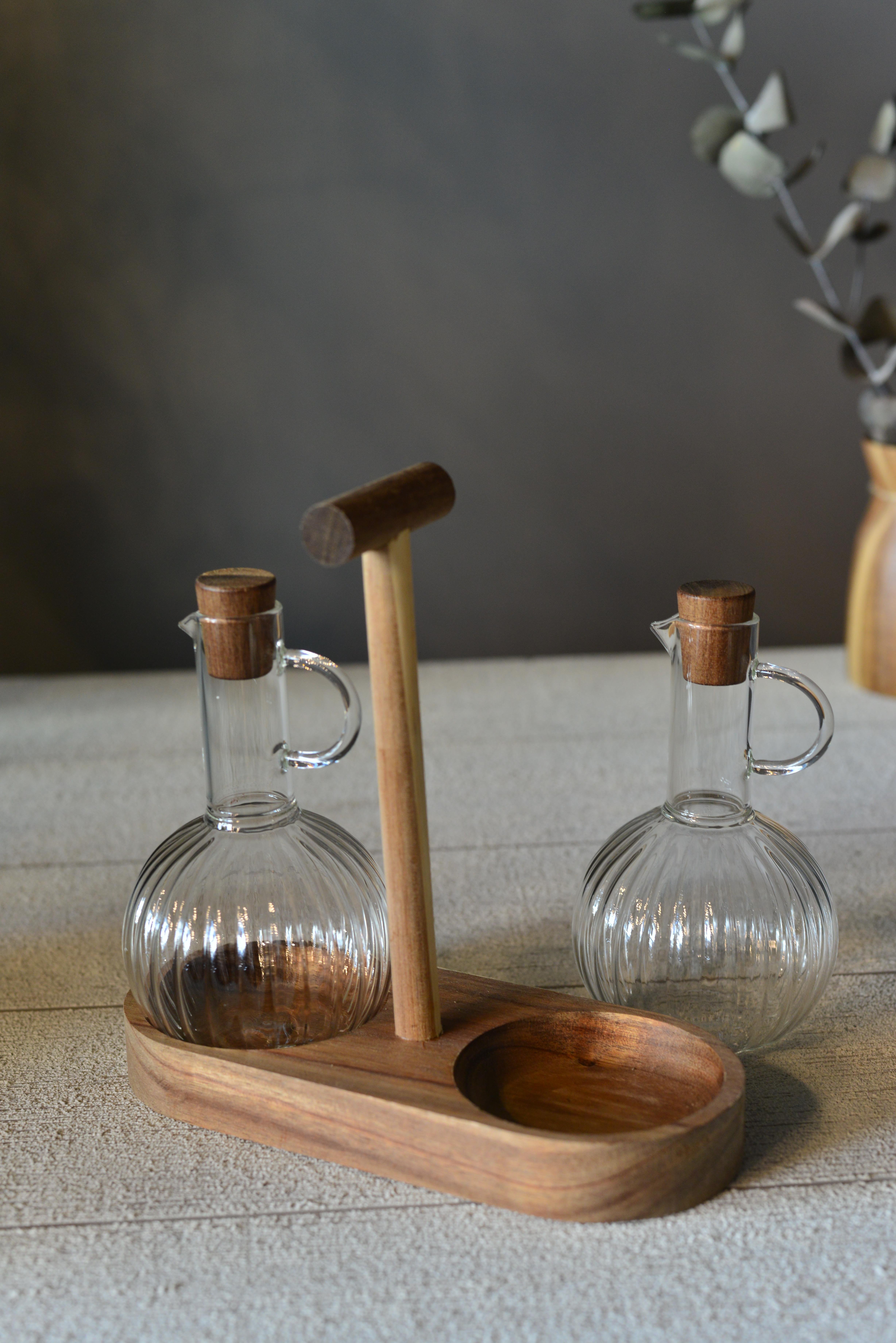 Pinterest Borosilikat Cam Yağlık Seti