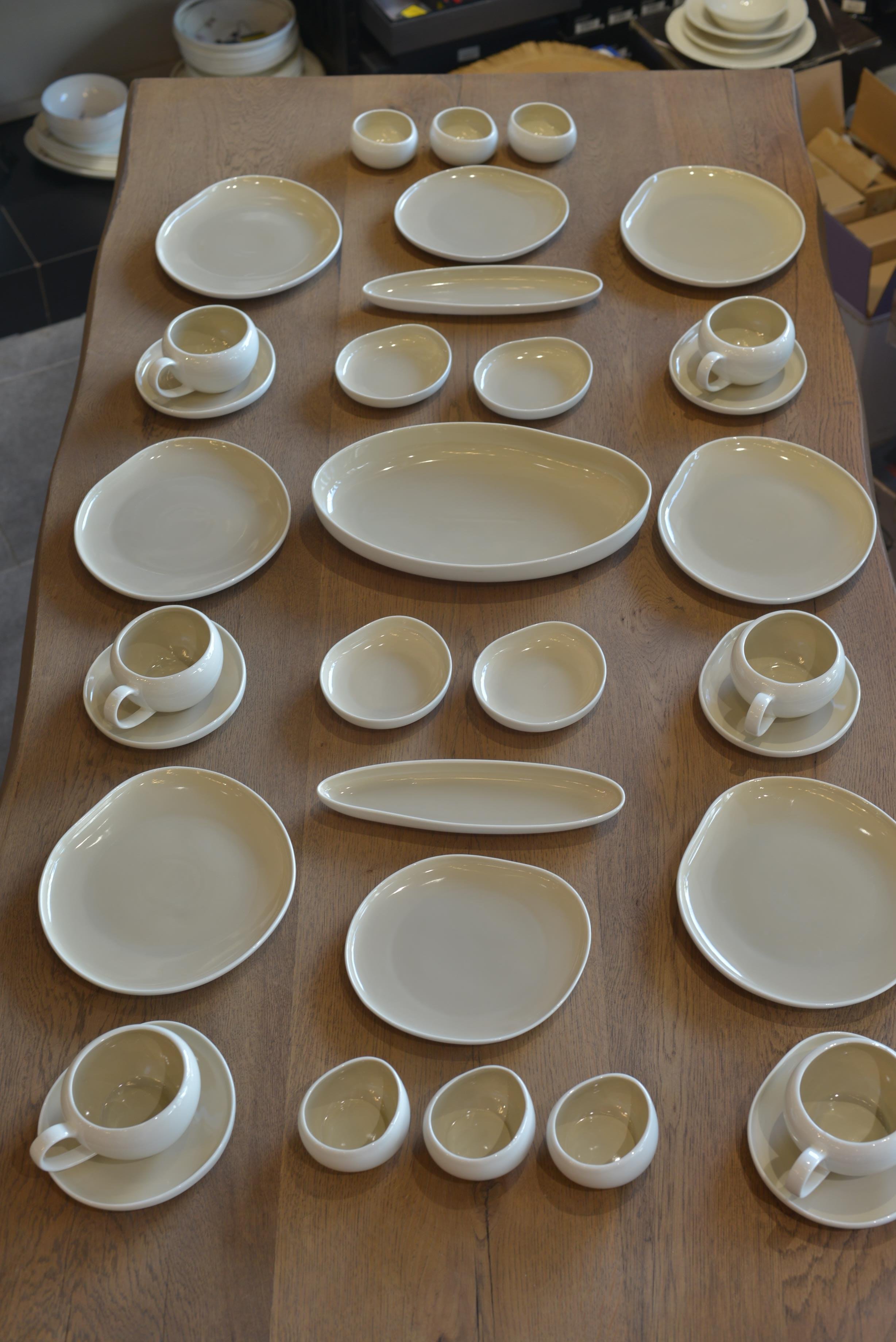 Planet 6 Kişilik 33 Parça Porselen Kahvaltı Takımı 