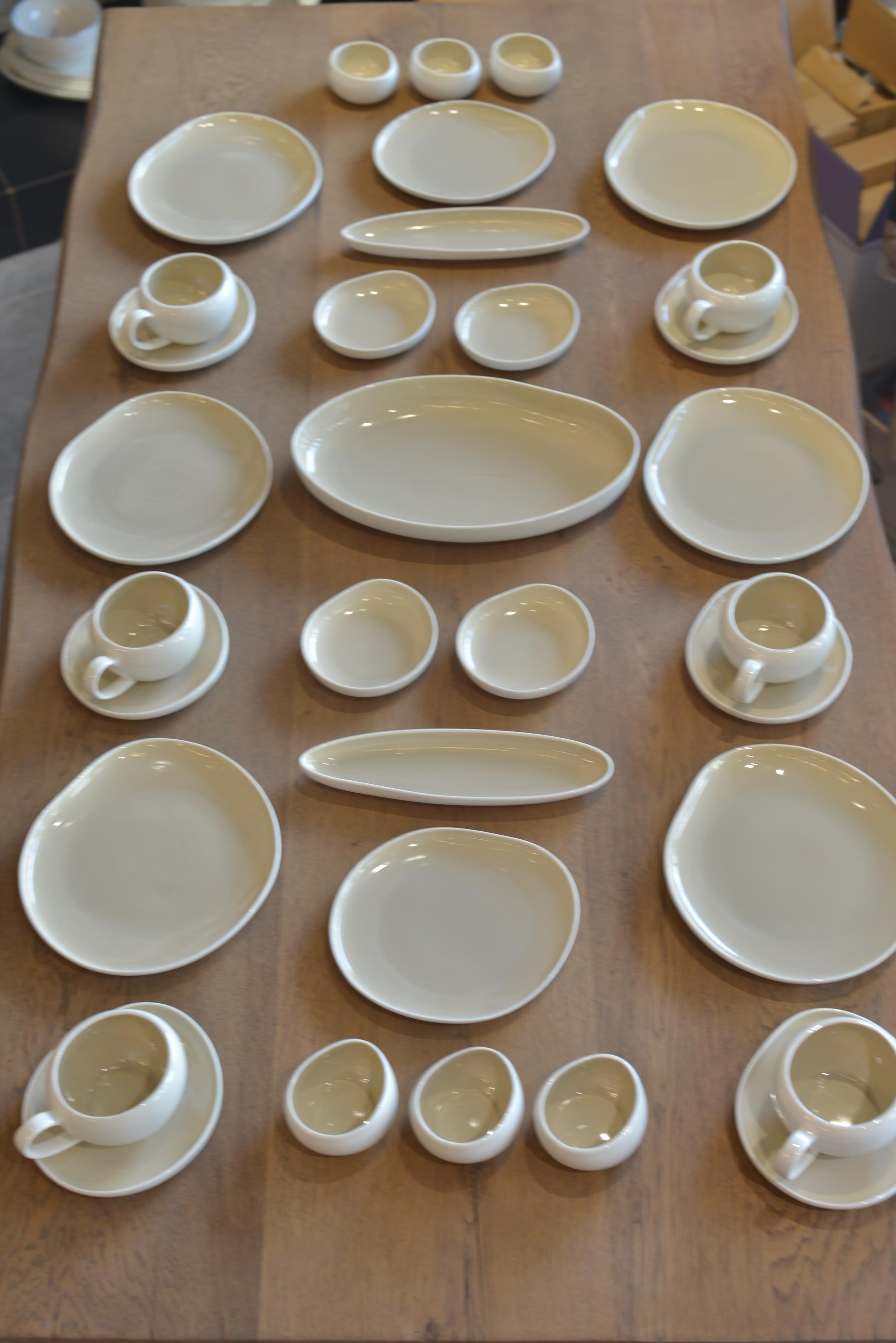 Planet 6 Kişilik 33 Parça Porselen Kahvaltı Takımı 