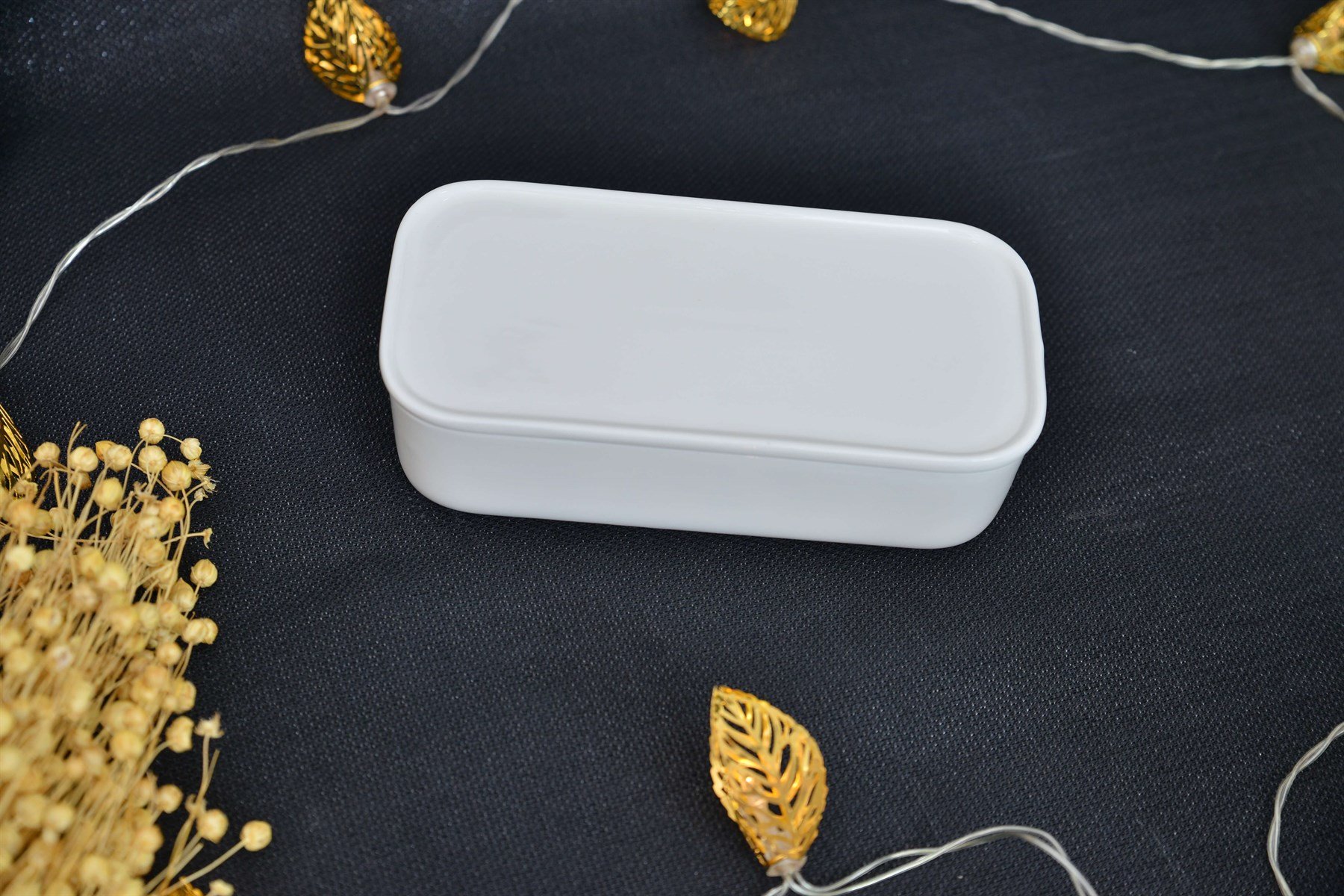 Porselen Dikdörtgen Kapaklı Kase / Adet Fiyat