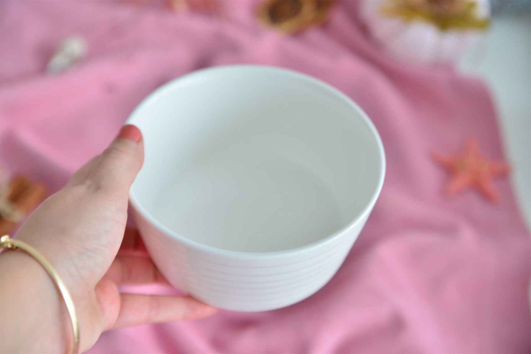 Porselen Duble Çorba Kasesi / Perla