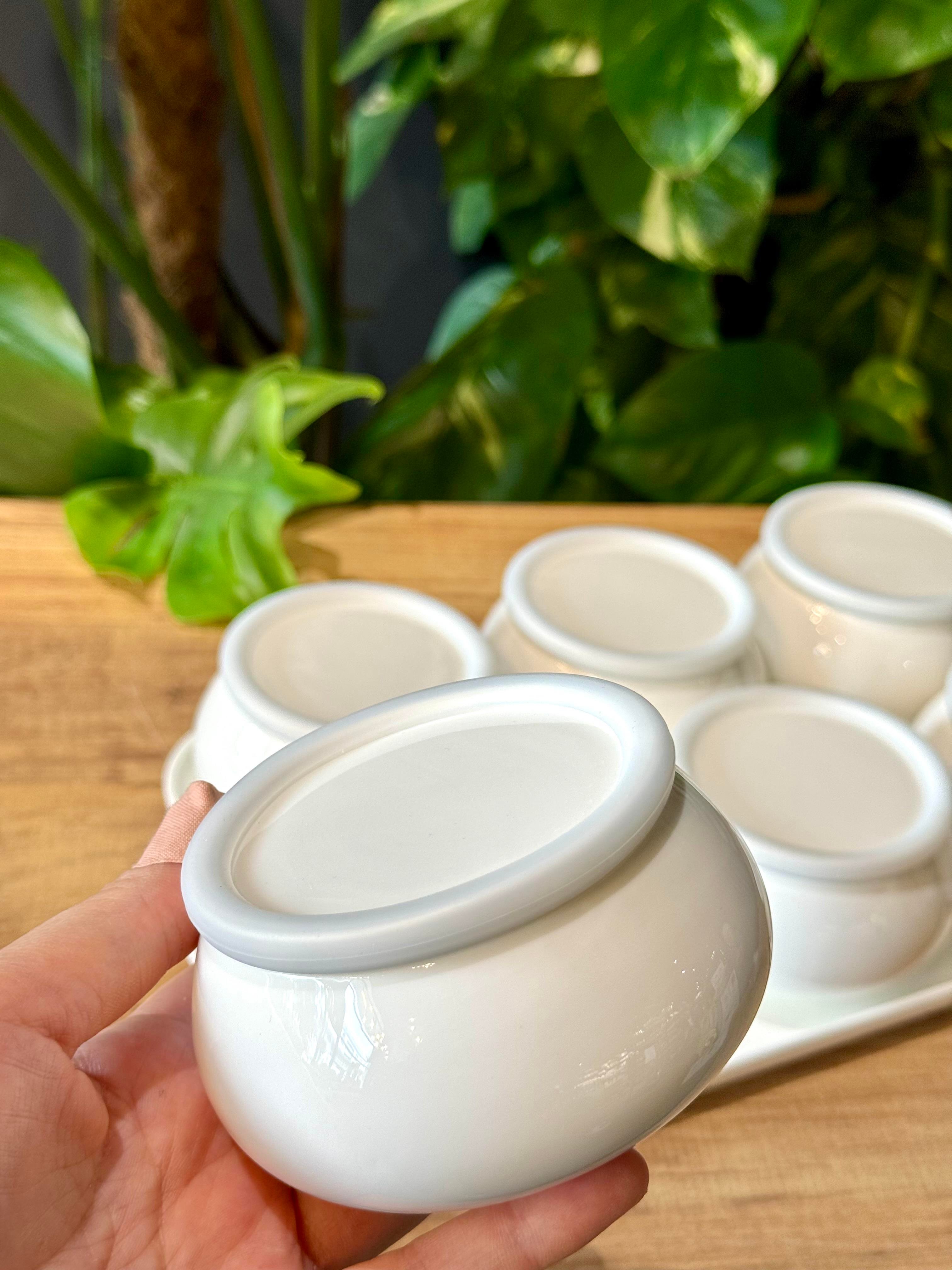 Porselen Tepsili 6 lı Kahvaltı Seti