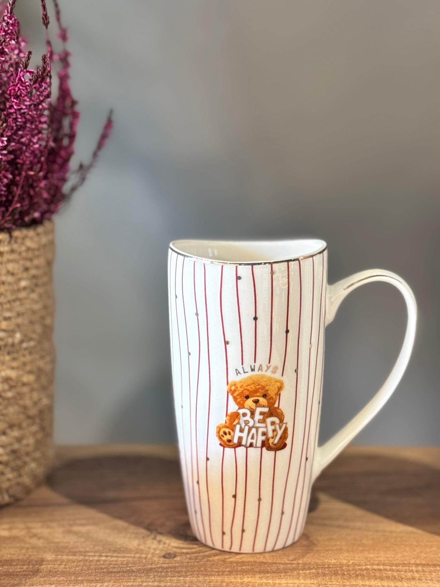 Red Bear Mug Kupa Bardak - 400 ml / 1 Adet