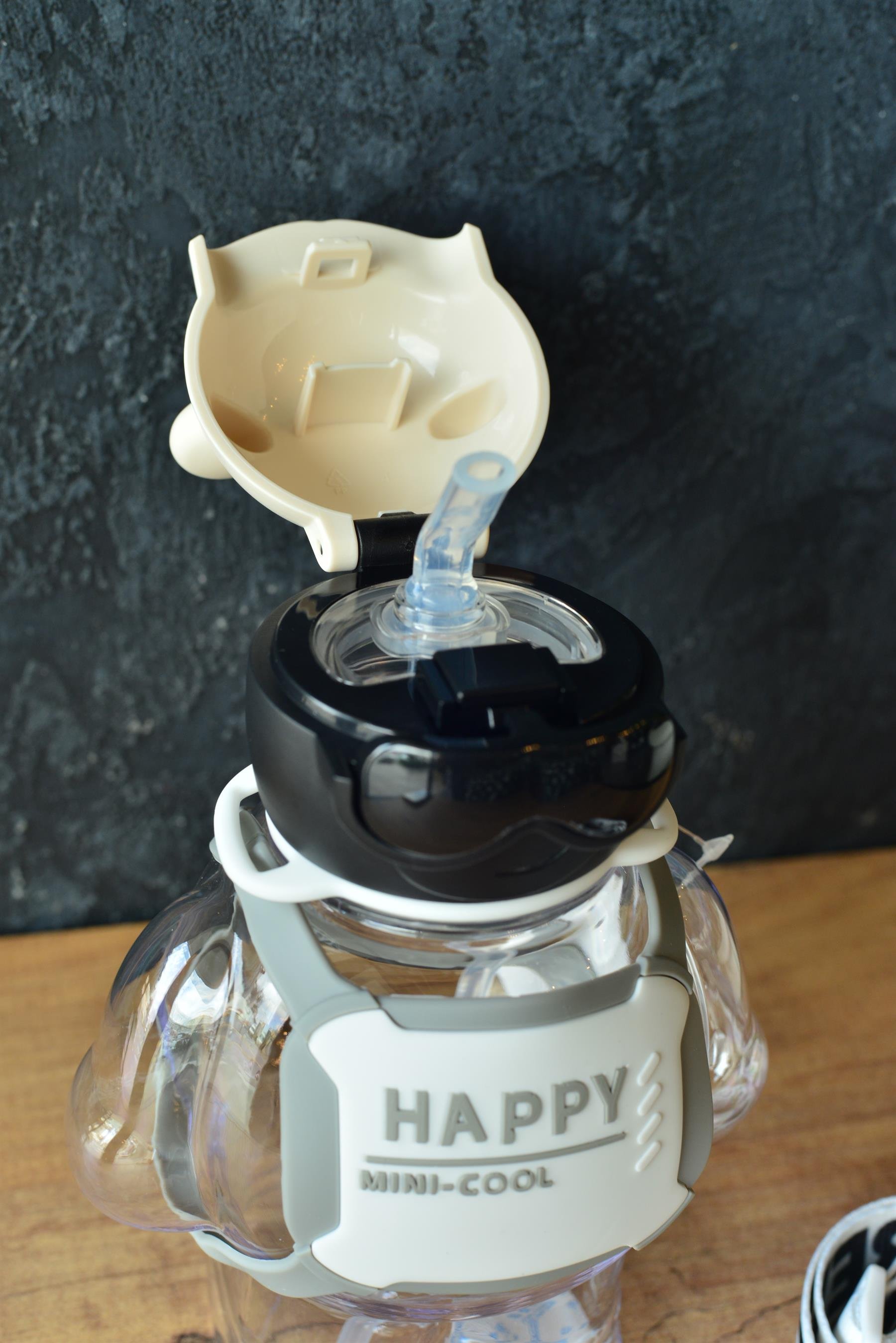 Robocop Çocuk Su Matarası 700 ML / Beyaz