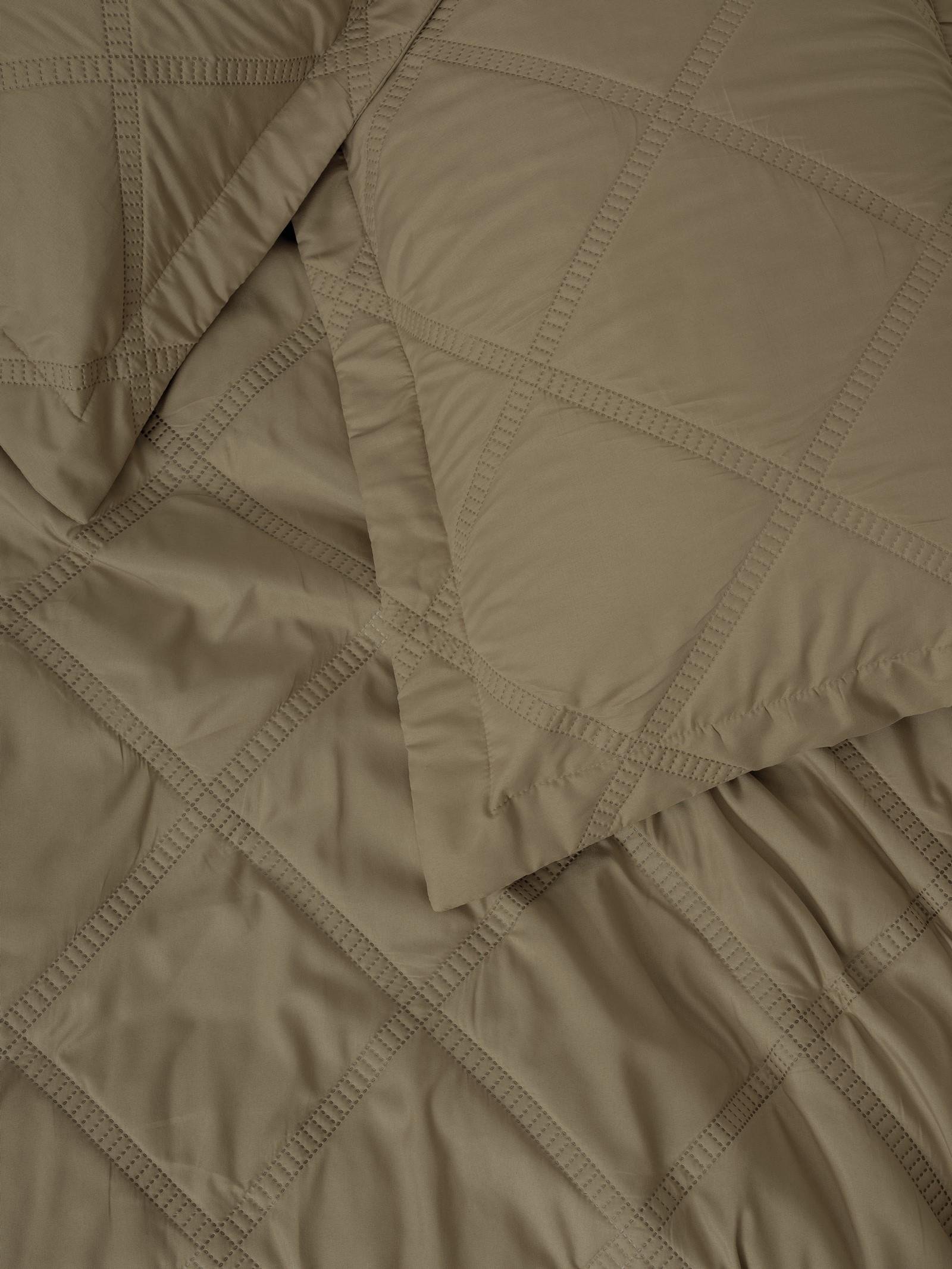 Serra Çift Kişilik Yatak Örtüsü Tila Bej