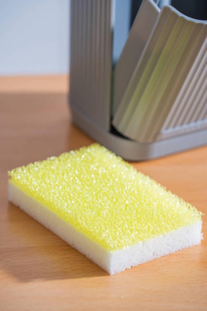 Snoppy Sünger Hazneli Sıvı Sabunluk - Gri