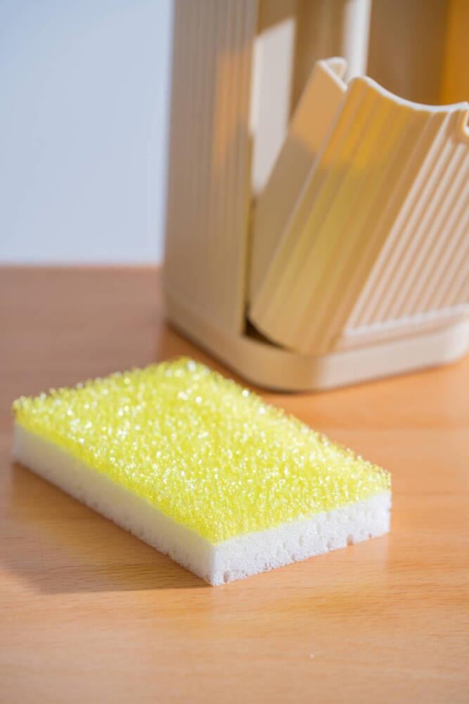 Snoppy Sünger Hazneli Sıvı Sabunluk - Krem