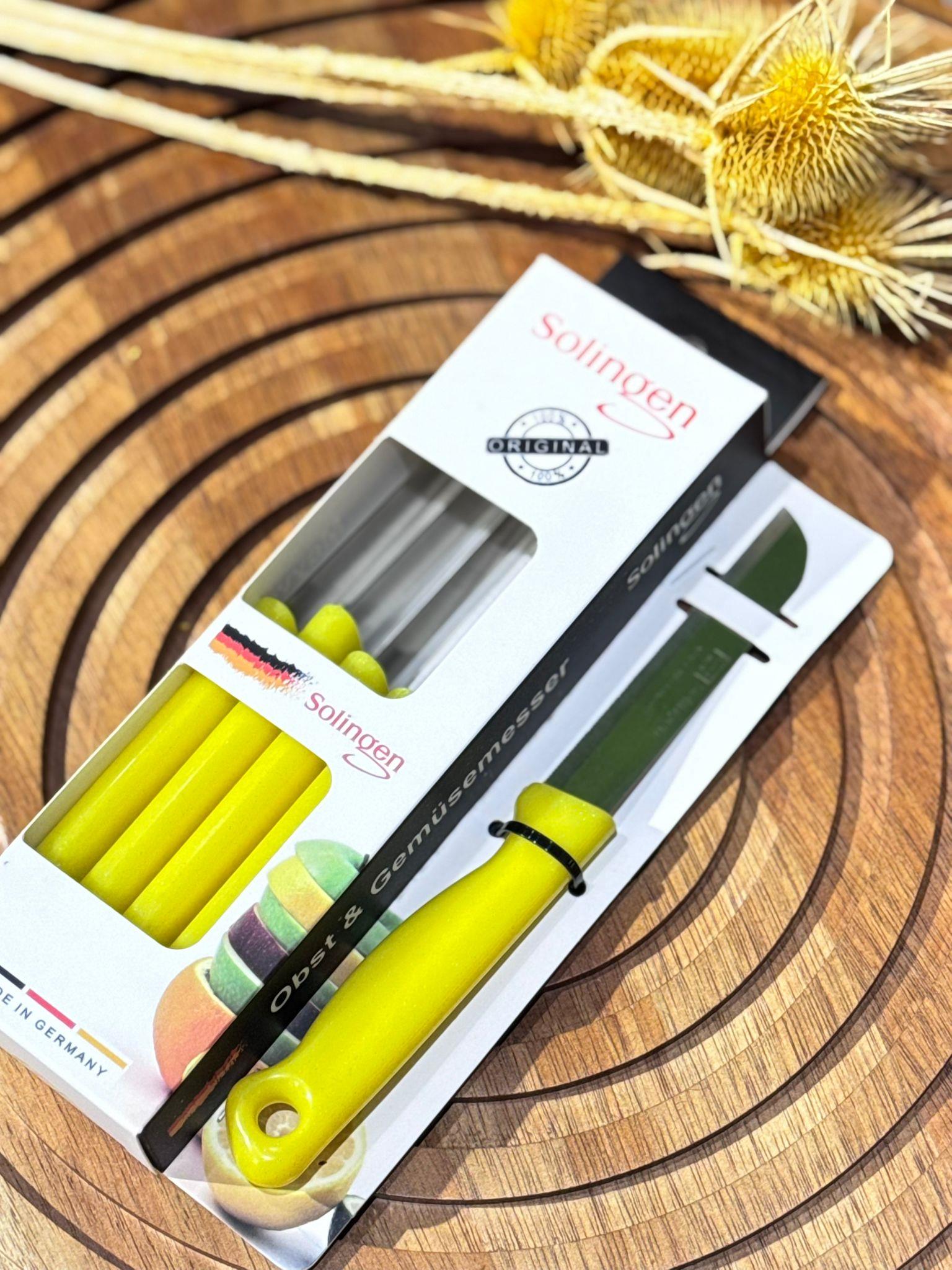 Solingen 6 Lı Meyve & Sebze Bıçağı 18 cm - Sarı