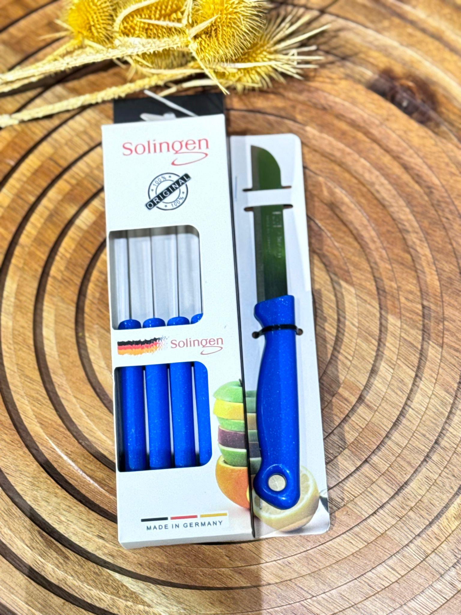 Solingen 6 Lı Meyve & Sebze Bıçağı 18 cm - Mavi