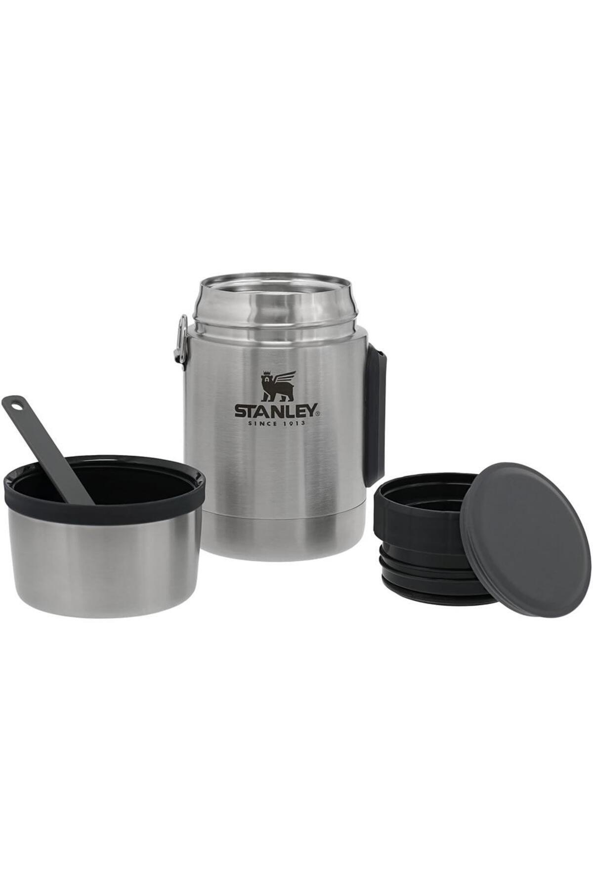 Stanley Adventure Kaşıklı 0,53 Litre Çelik Yemek Termosu - Çelik