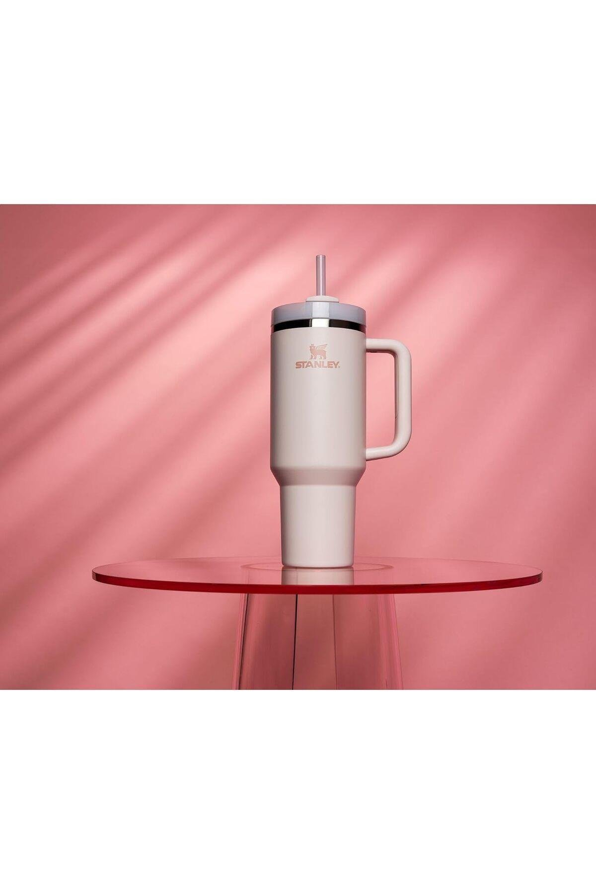 Stanley Quencher H2.0 Tumbler Pipetli Termos Bardak 1.18 Lt - Rose Quartz