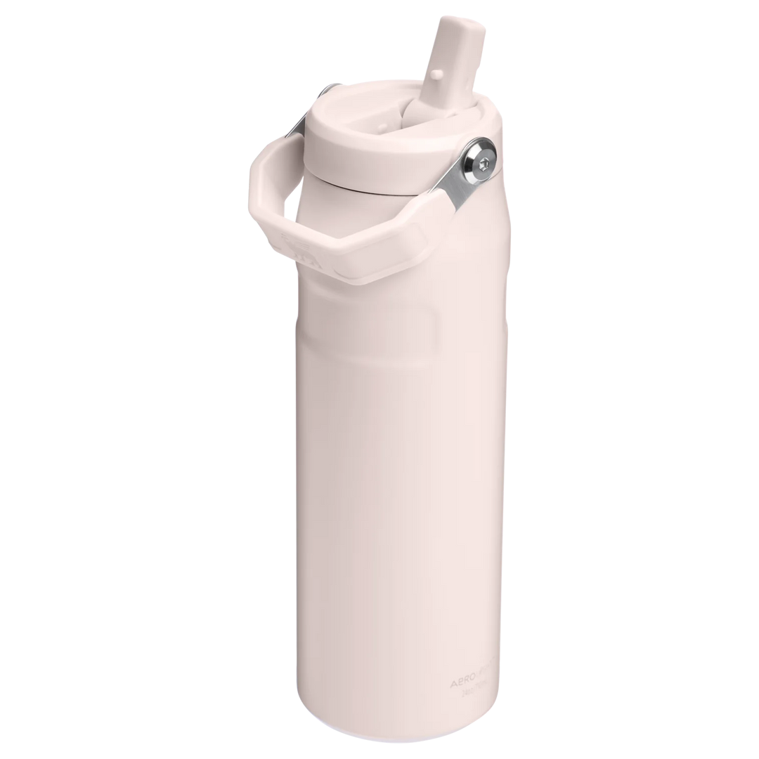 Stanley The IceFlow Flip Straw Pipetli Termos Bardak 0,70 LT / 24 OZ - Rose Quartz