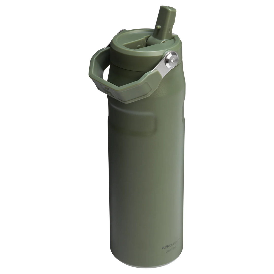 Stanley The IceFlow Flip Straw Pipetli Termos Bardak 0,70 LT / 24 OZ - Dried Pine