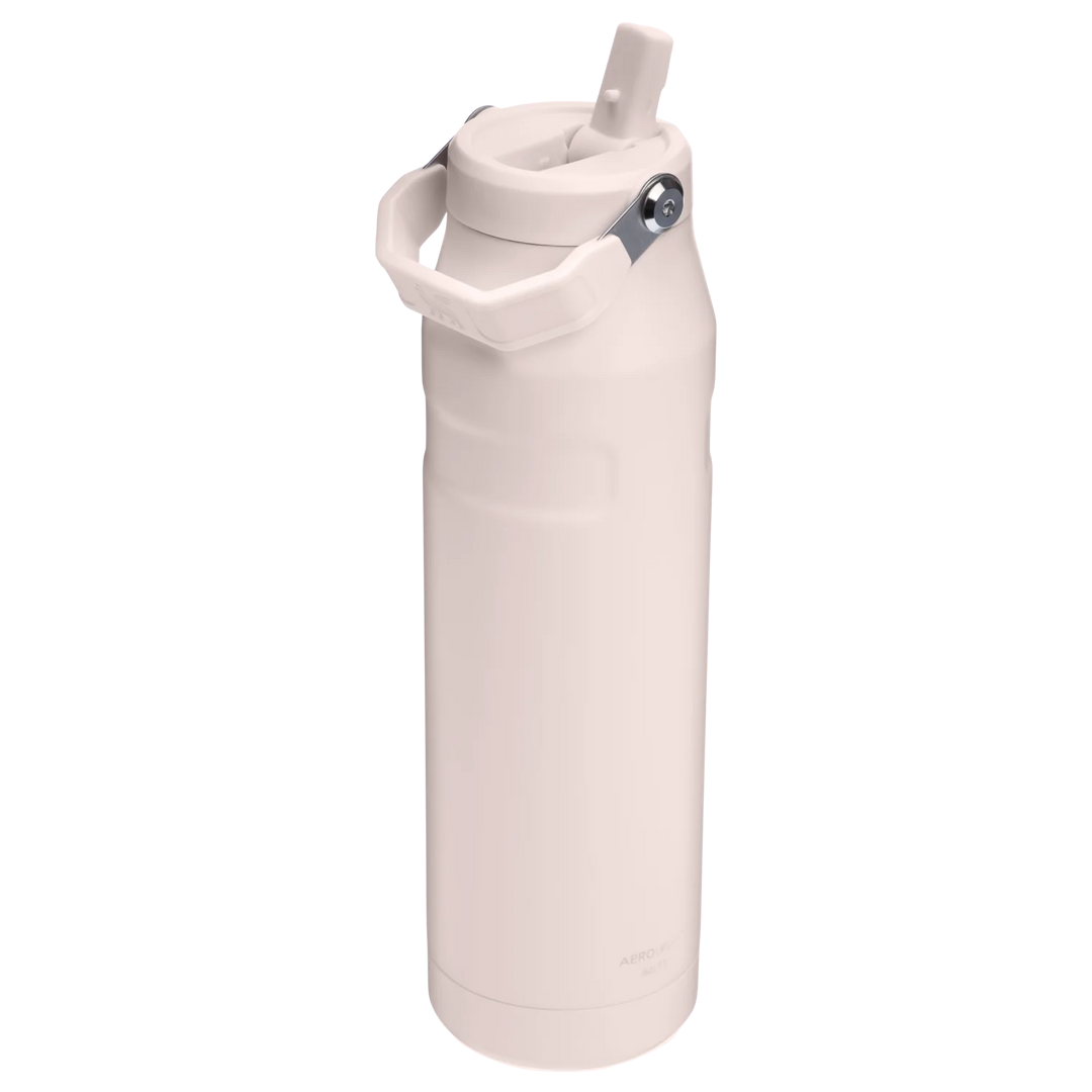 Stanley The IceFlow Flip Straw Pipetli Termos Bardak 1.06 LT / 36 OZ - Rose Quartz