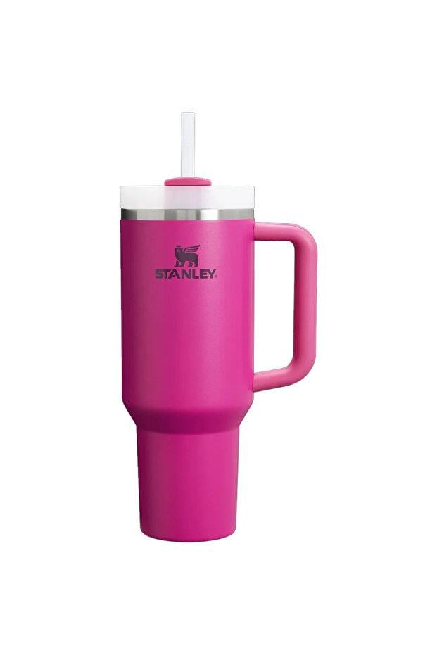 Stanley The Quencher H2.O FlowState™ Tumbler Pipetli Termos Bardak 1.18 Lt - Violet Blossom