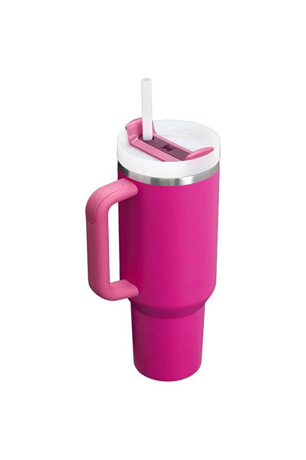 Stanley The Quencher H2.O FlowState™ Tumbler Pipetli Termos Bardak 1.18 Lt - Violet Blossom