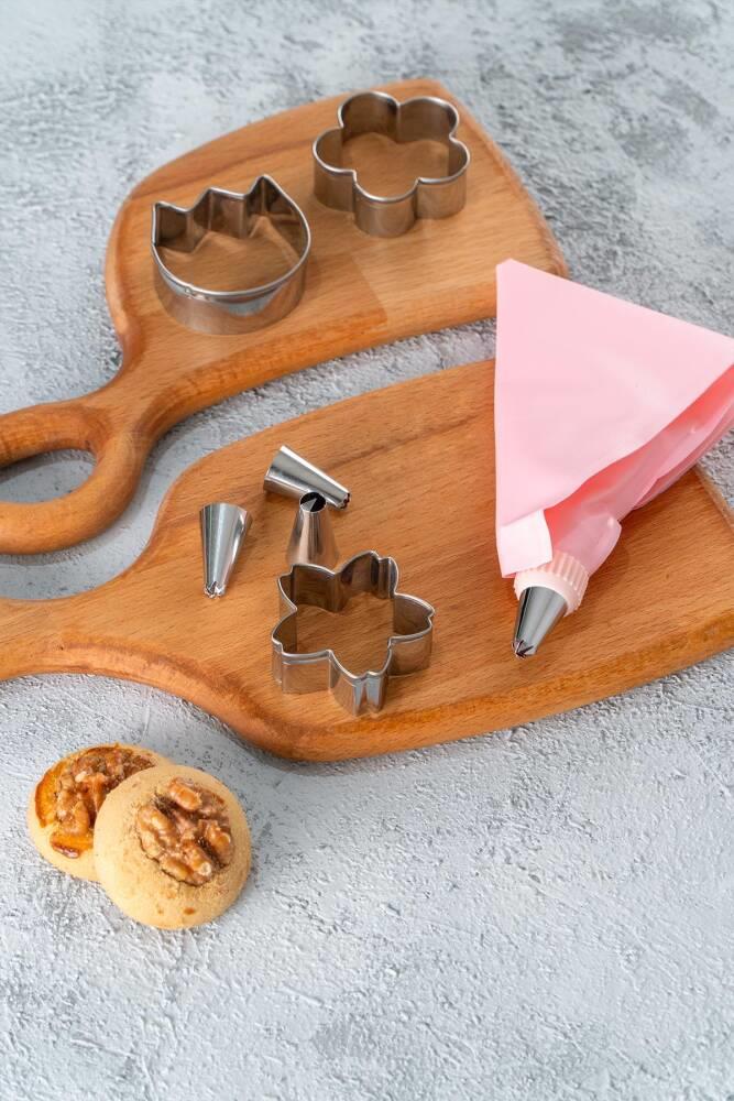 Sweet Silikon 8 Parça Pasta Yapım Malzemeleri