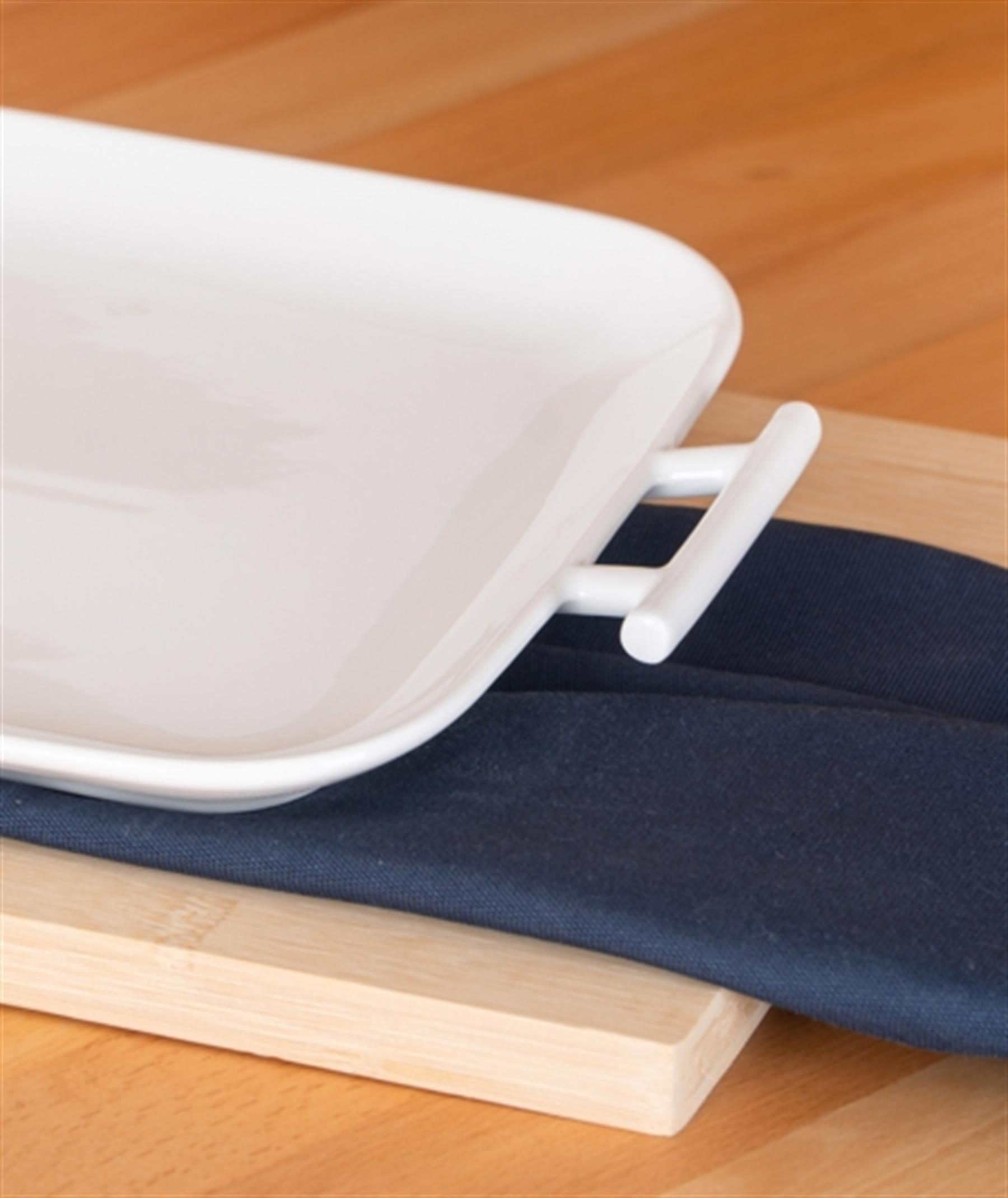 Thin Kulplu Küçük Boy Kare Servis Tabak / Adet 