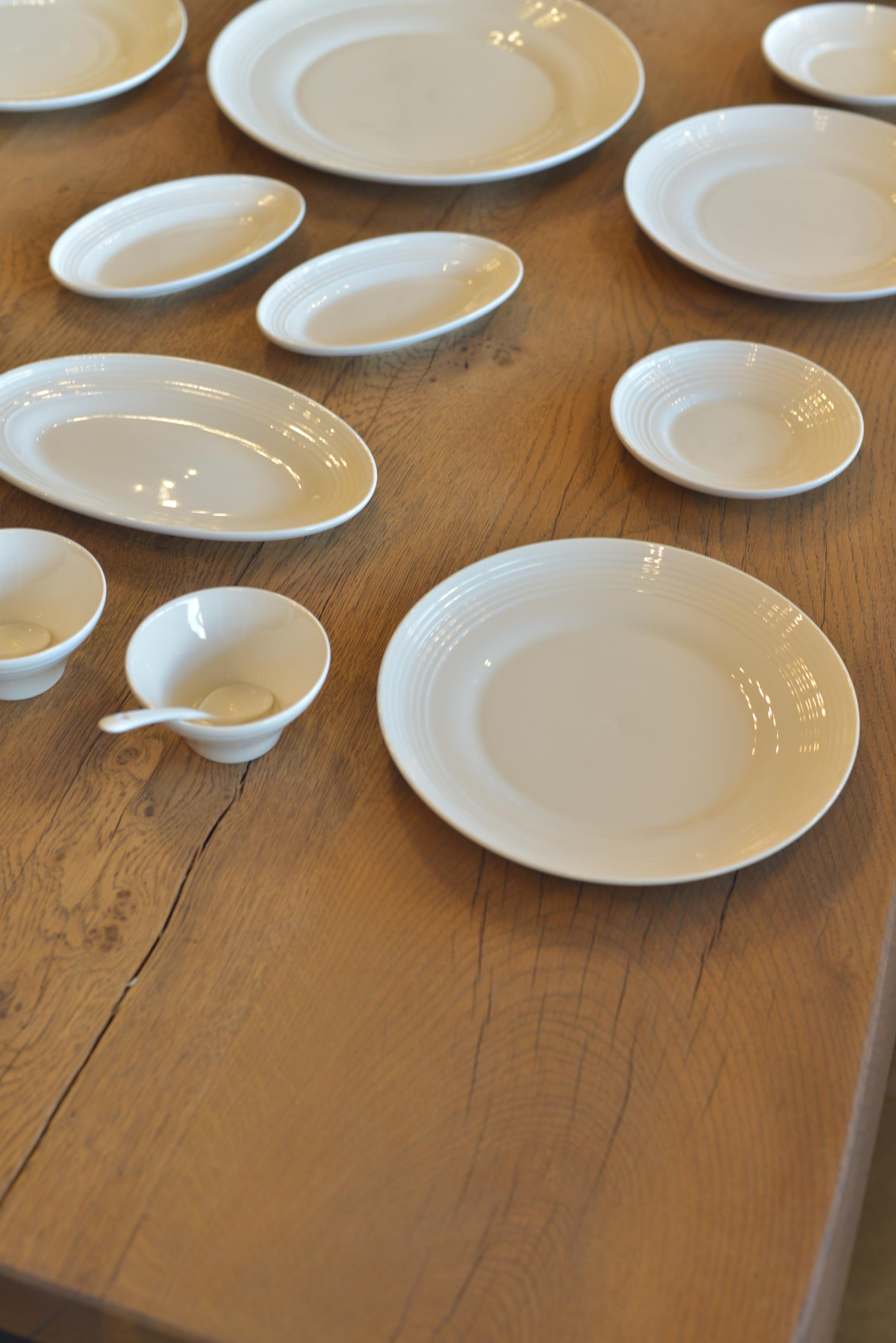 Titania 6 Kişilik 31 Parça Beyaz Porselen Kahvaltı Takımı Takımı