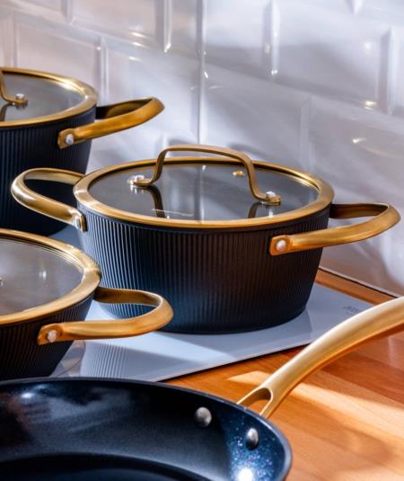 Ultimate Pro 7 Parça Tencere Seti - Black