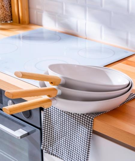 Ultimate Pro Döküm Seramik 3 Parça Tava Seti