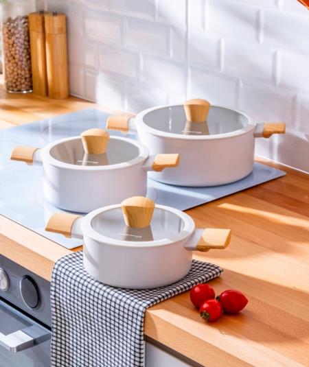 Ultimate Pro Döküm Seramik 6 Parça Tencere Seti