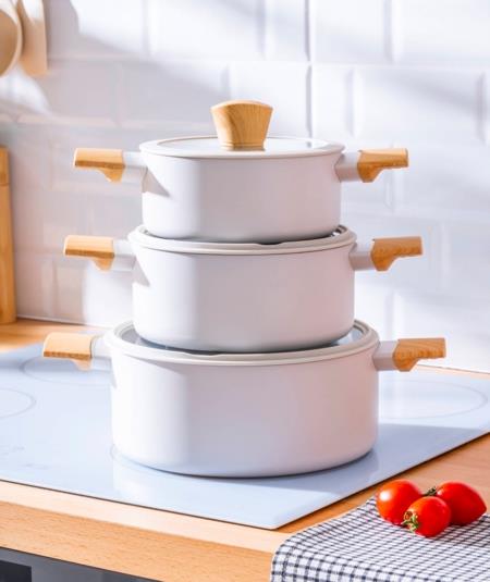 Ultimate Pro Döküm Seramik 6 Parça Tencere Seti