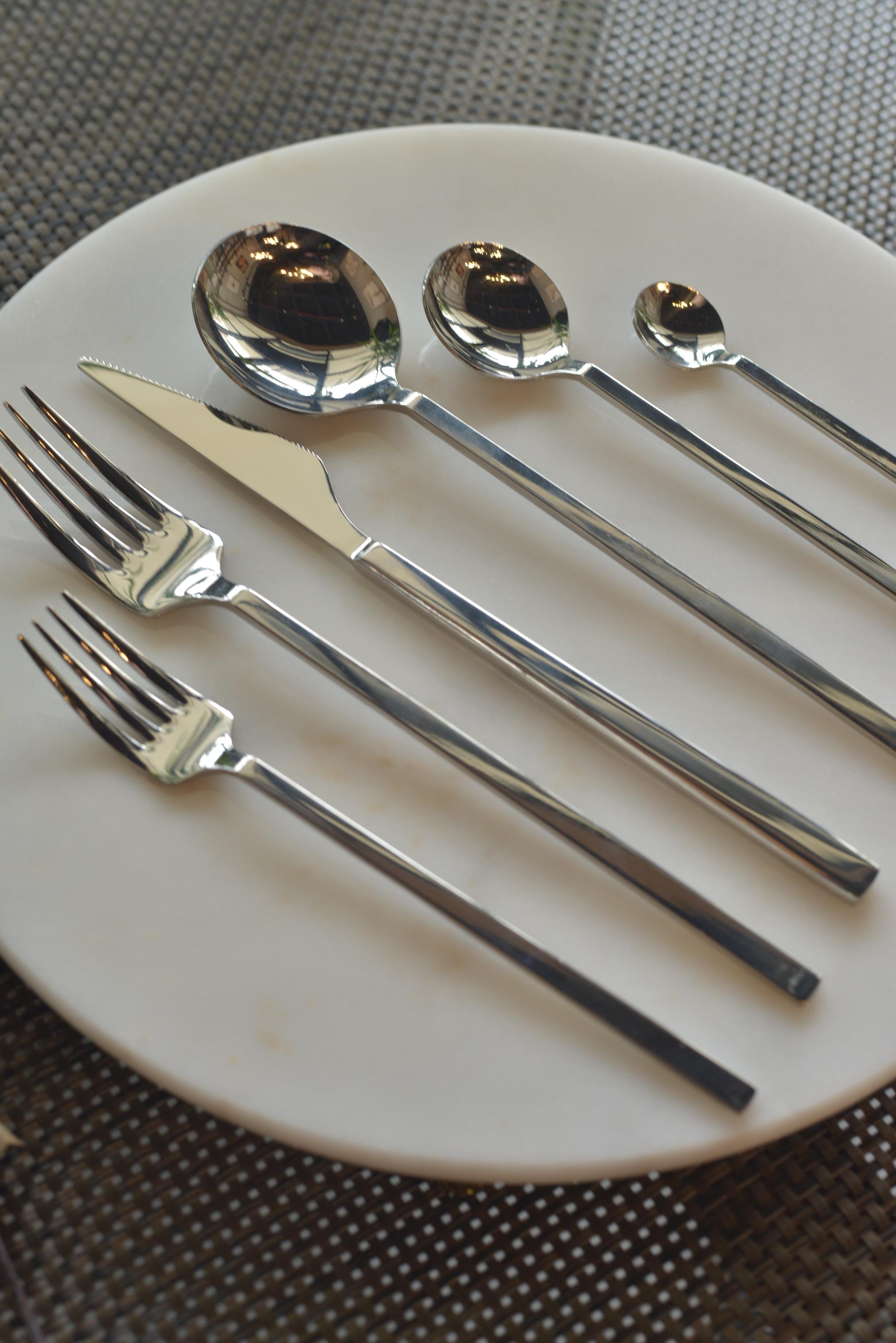 Venedik 36 Parça Çelik Çatal Kaşık Takımı