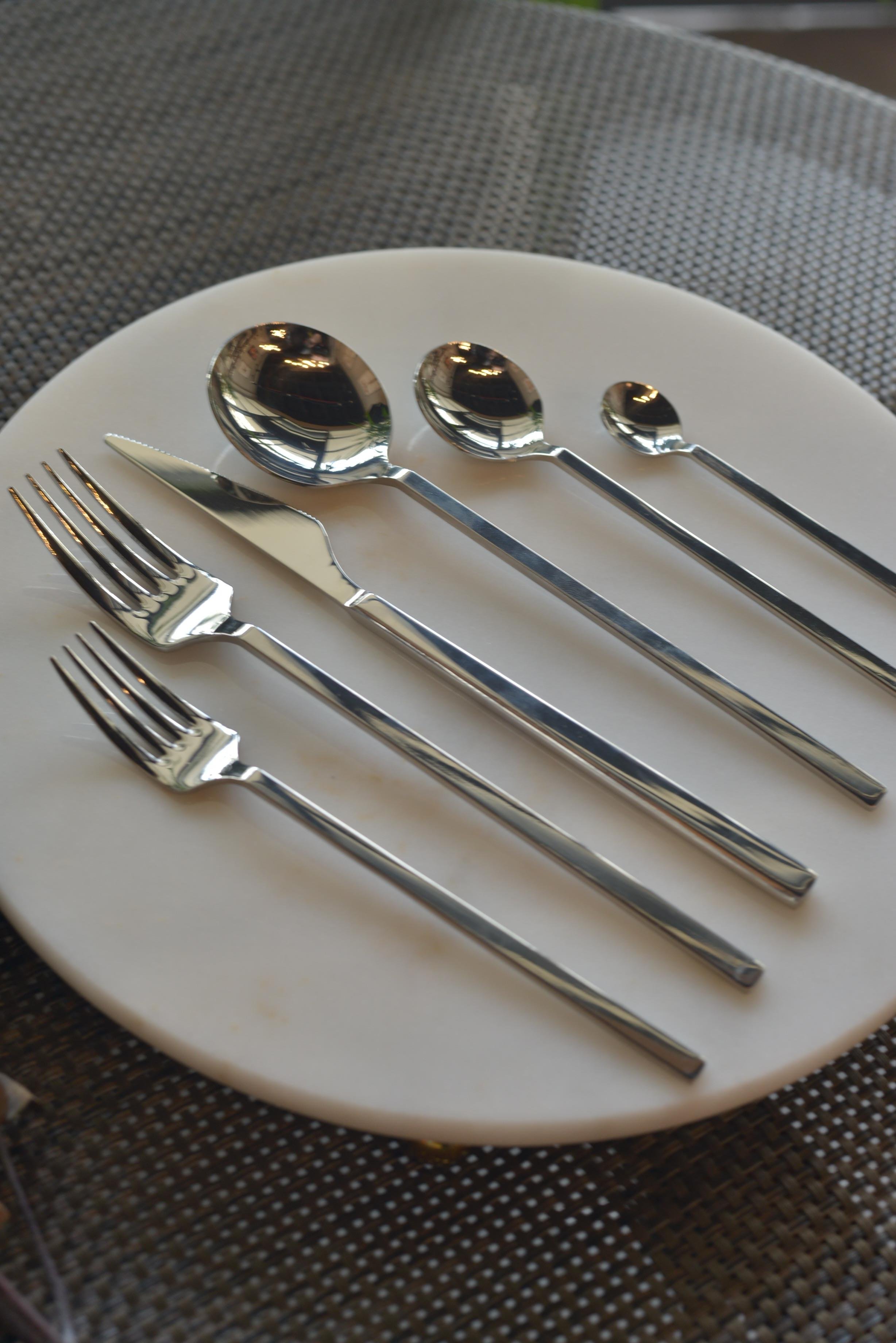 Venedik 36 Parça Çelik Çatal Kaşık Takımı