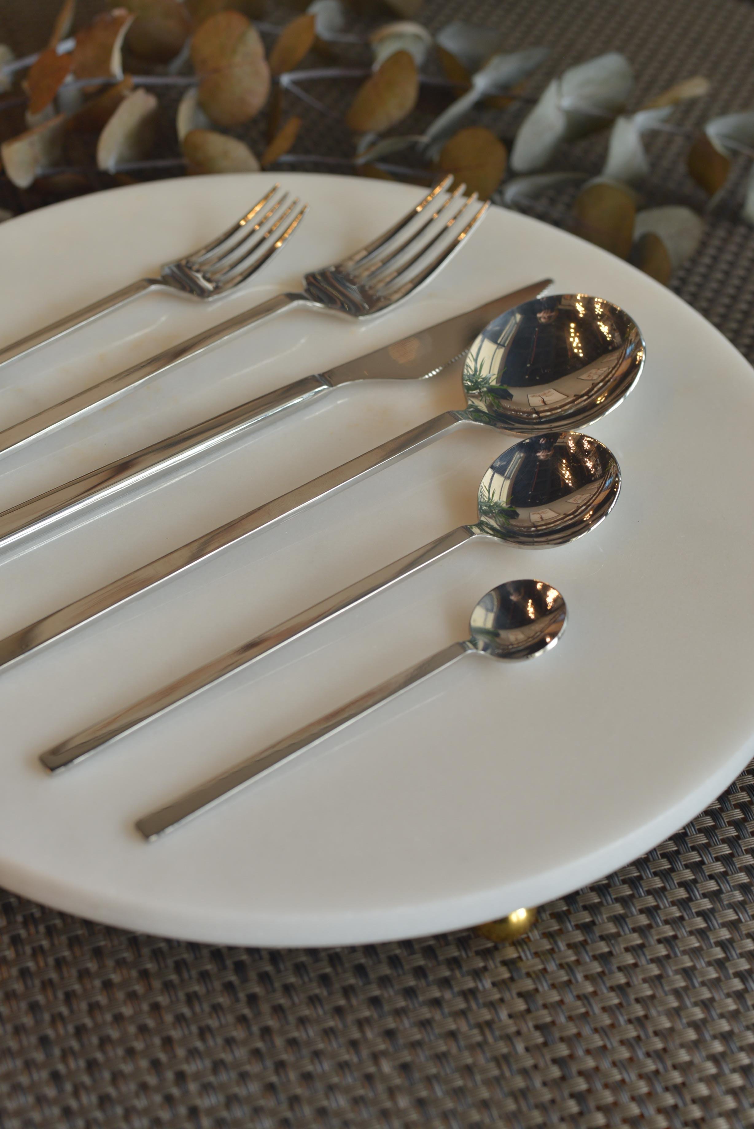 Venedik 36 Parça Çelik Çatal Kaşık Takımı