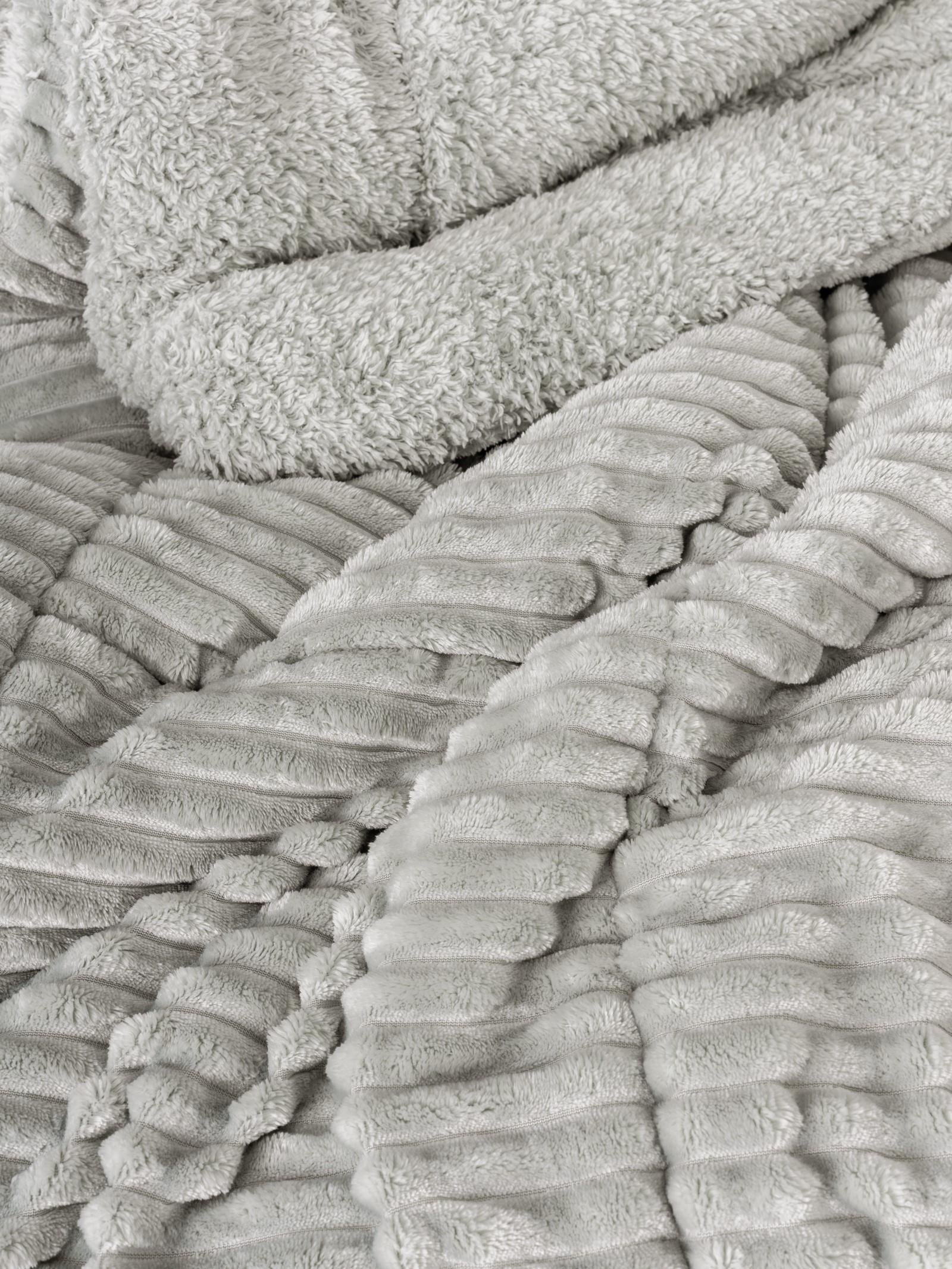 Wave Çift Kişilik Yorgan Gri 195x215 cm