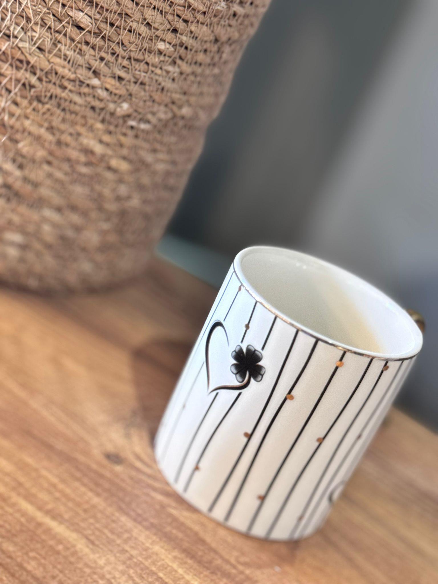 Zen Black Mug Kupa Bardak - 190 ml / 1 Adet