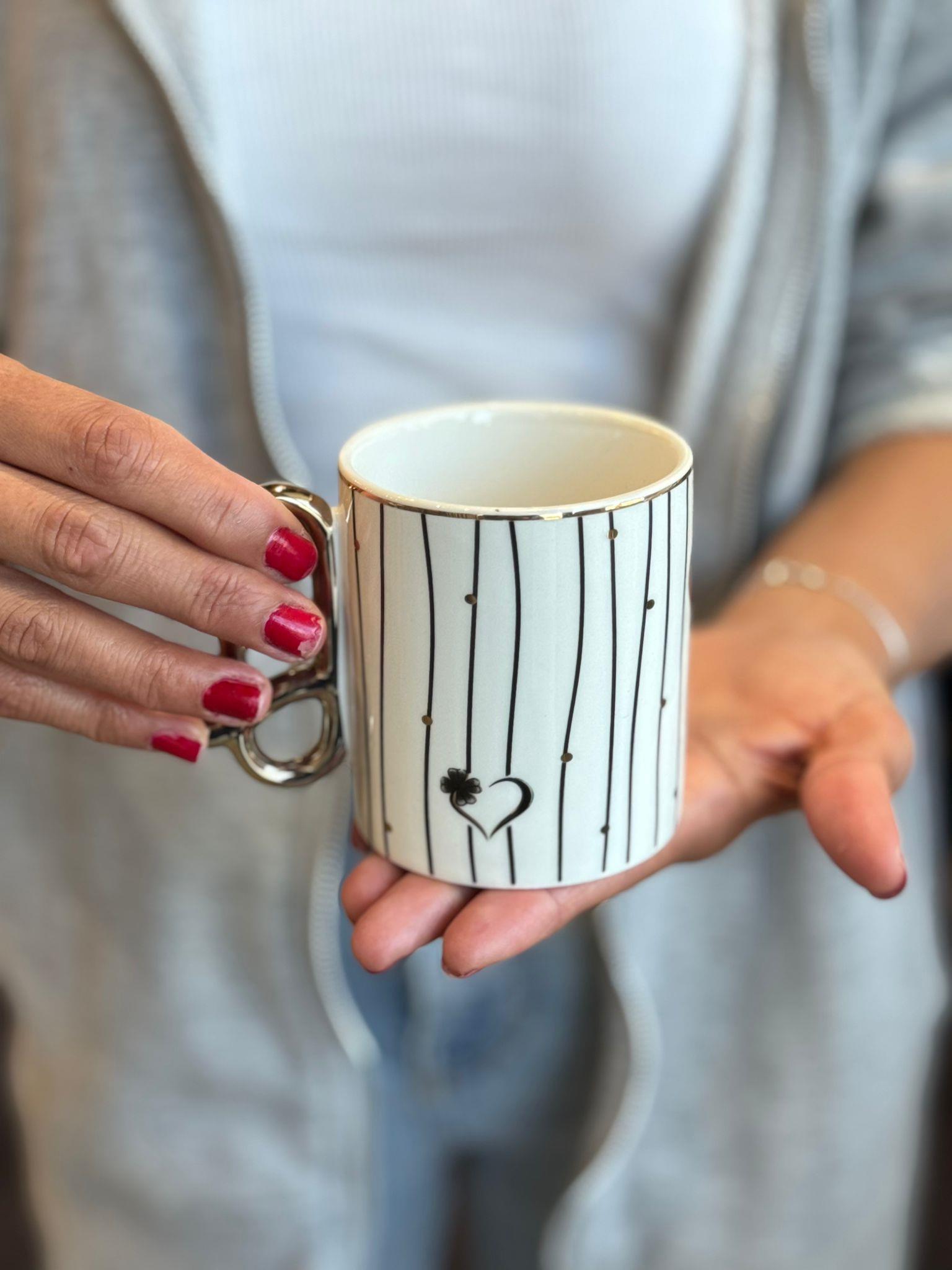 Zen Black Mug Kupa Bardak - 190 ml / 1 Adet