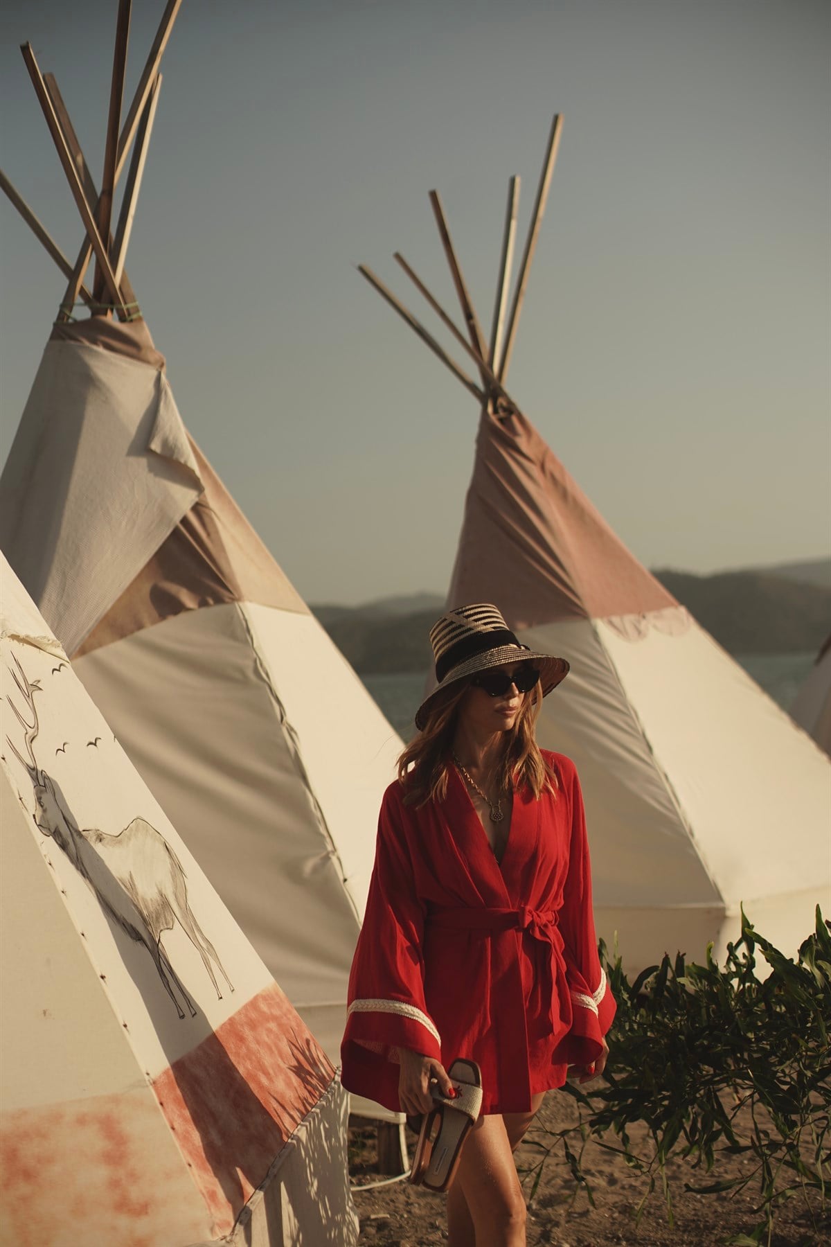 Erw's Red Sea Kimono