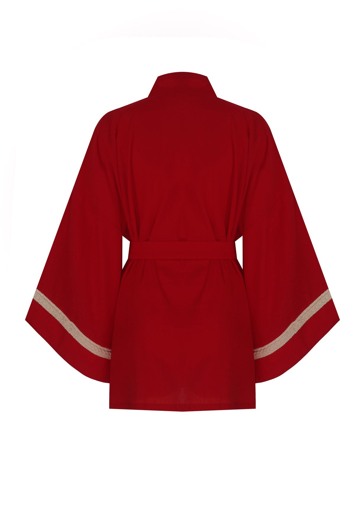 Erw's Red Sea Midi Kimono Elbise