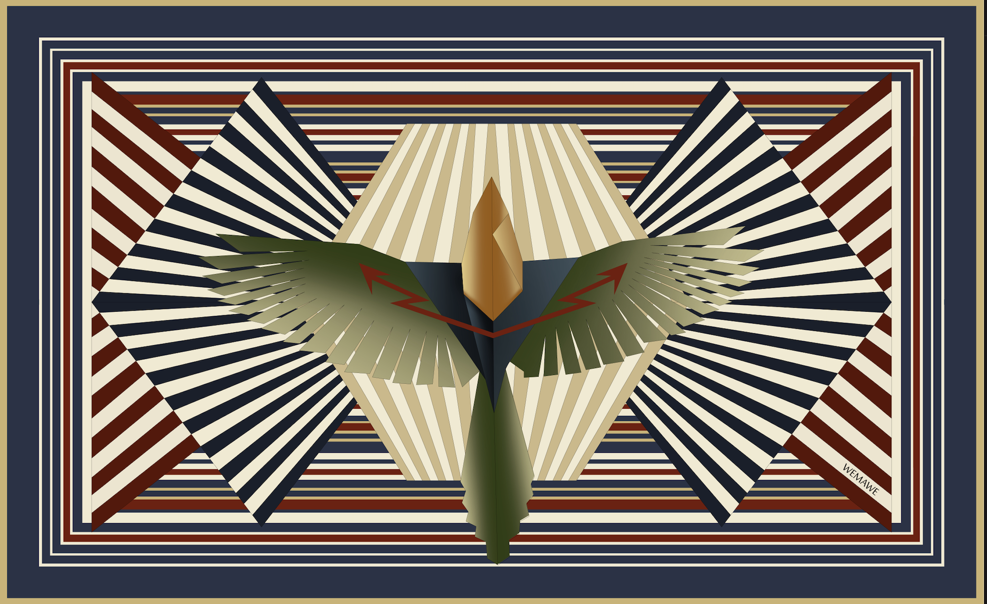 IRA SARONG NAVY