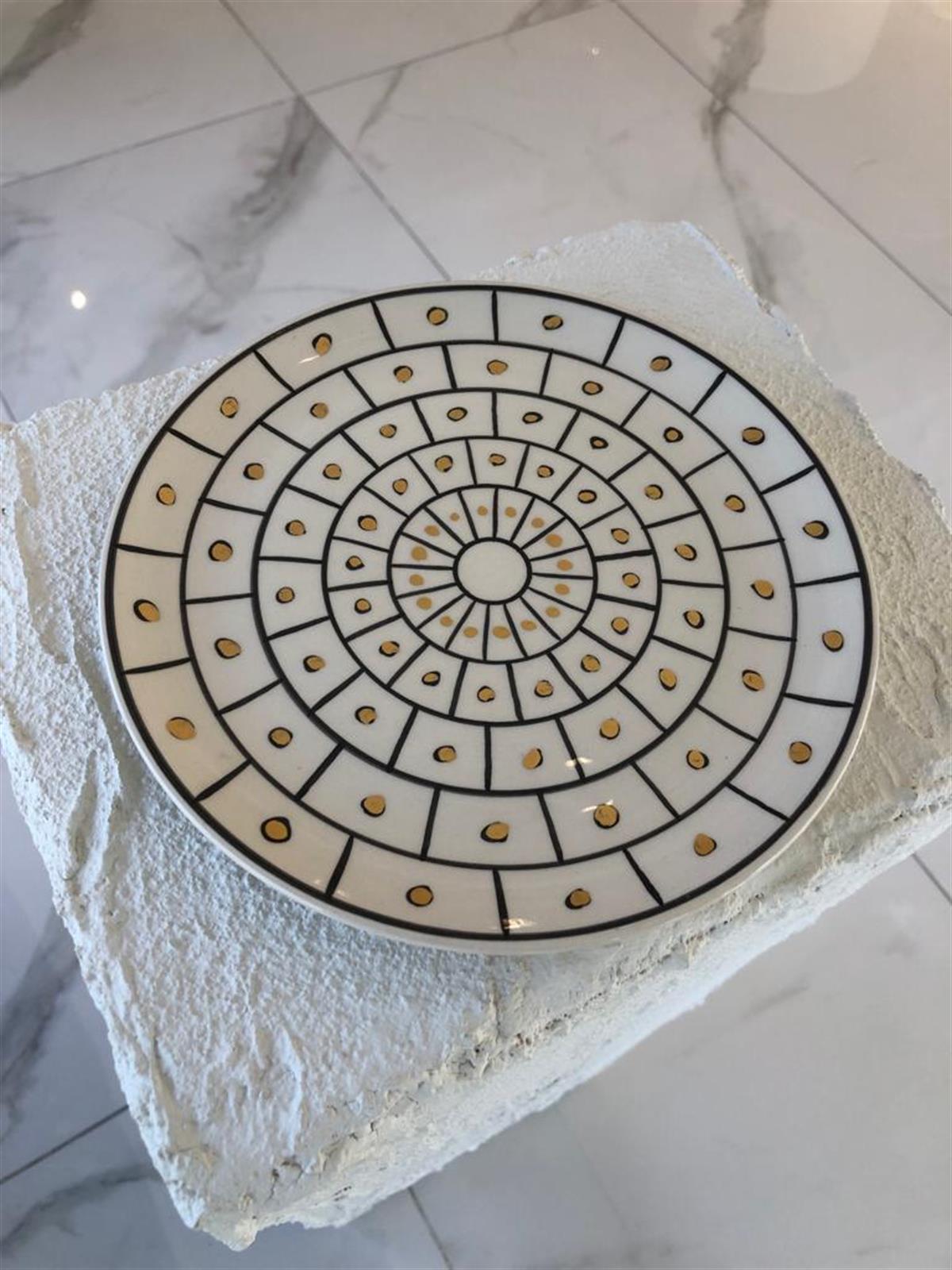 SALEEN ART  DESENLİ PASTA TABAĞI