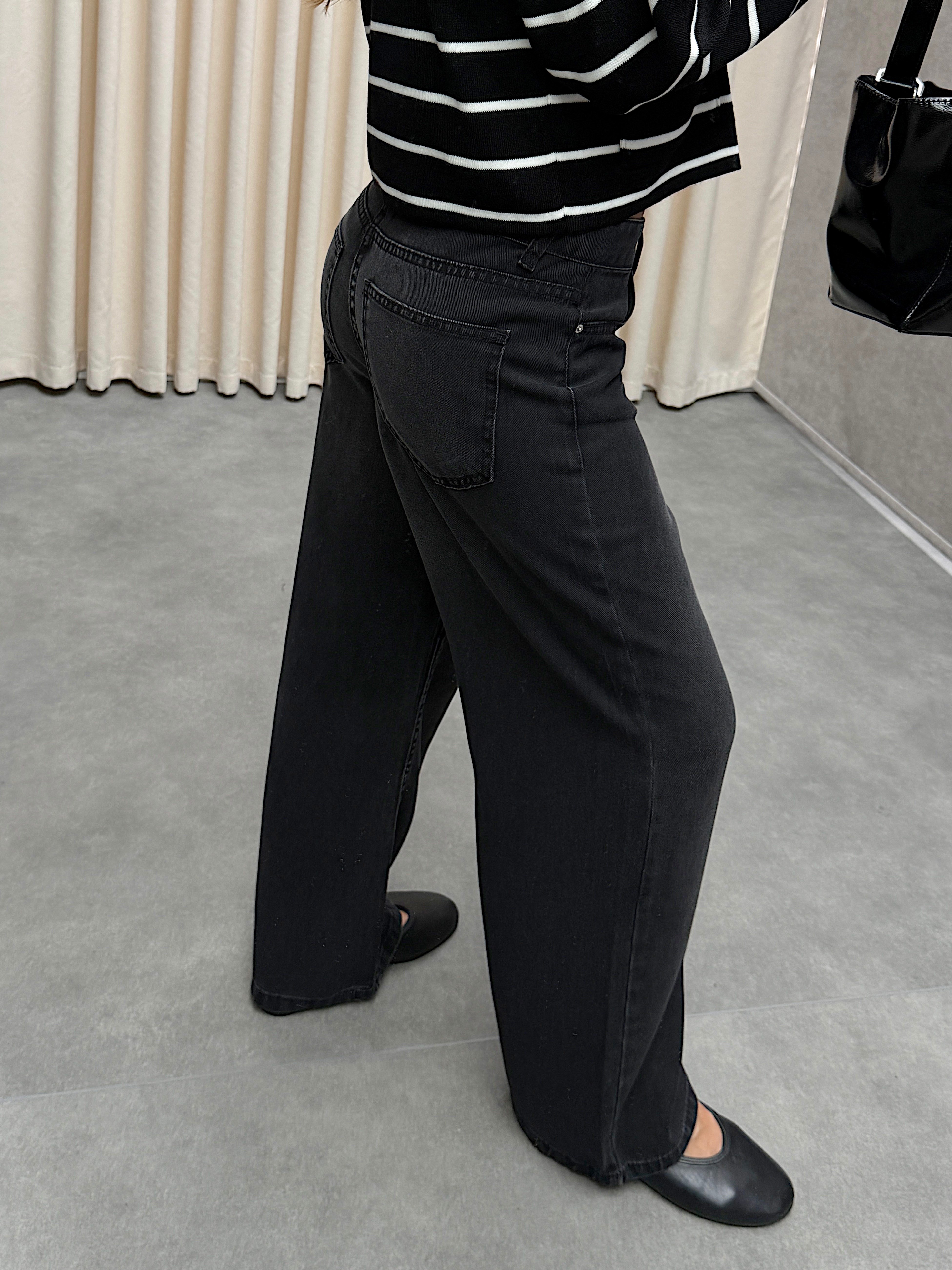 Arves Antrasit Tensel Denim Pantolon