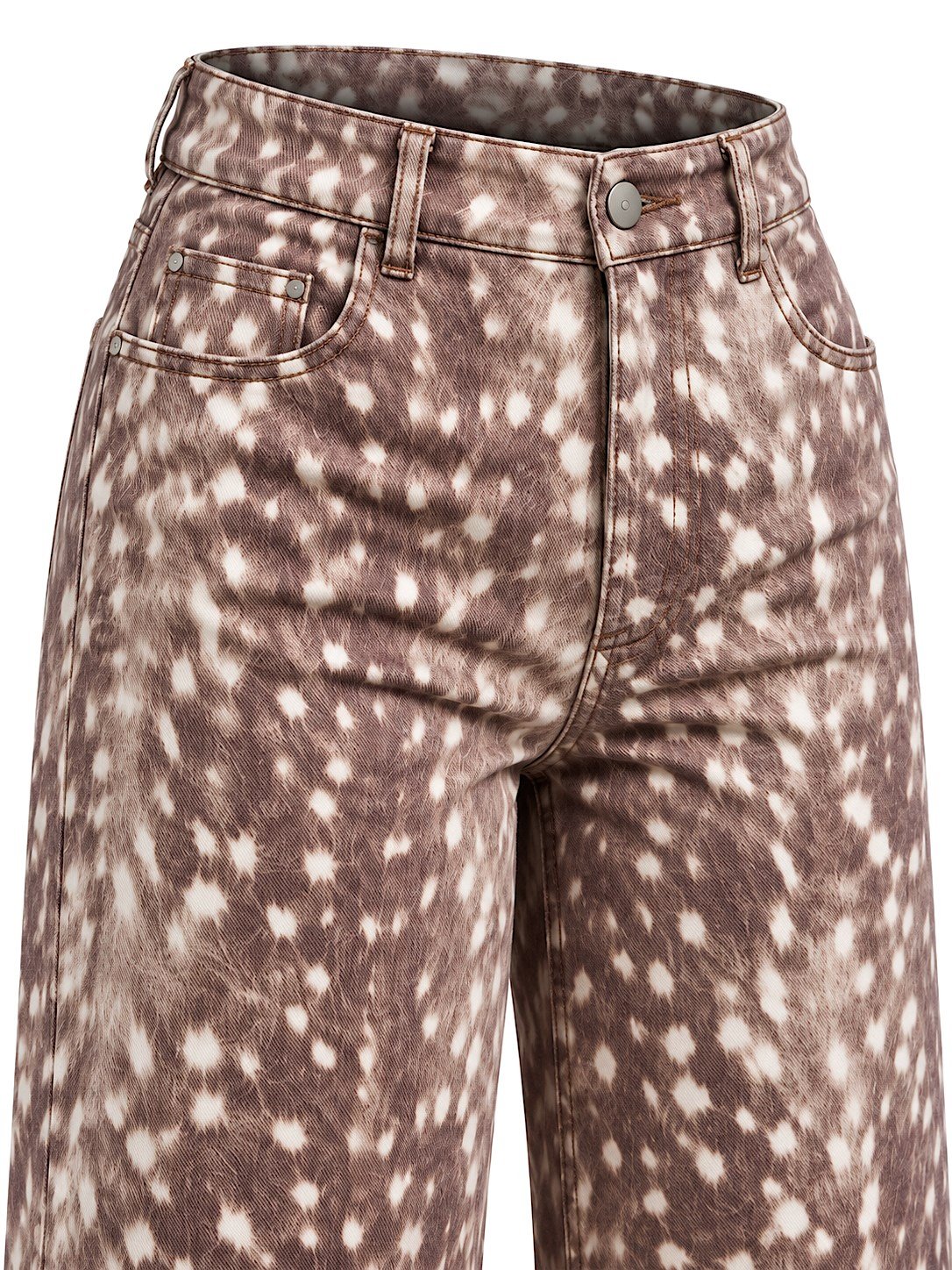 Bambi Desen Lüx Kalite Jean Pantolon