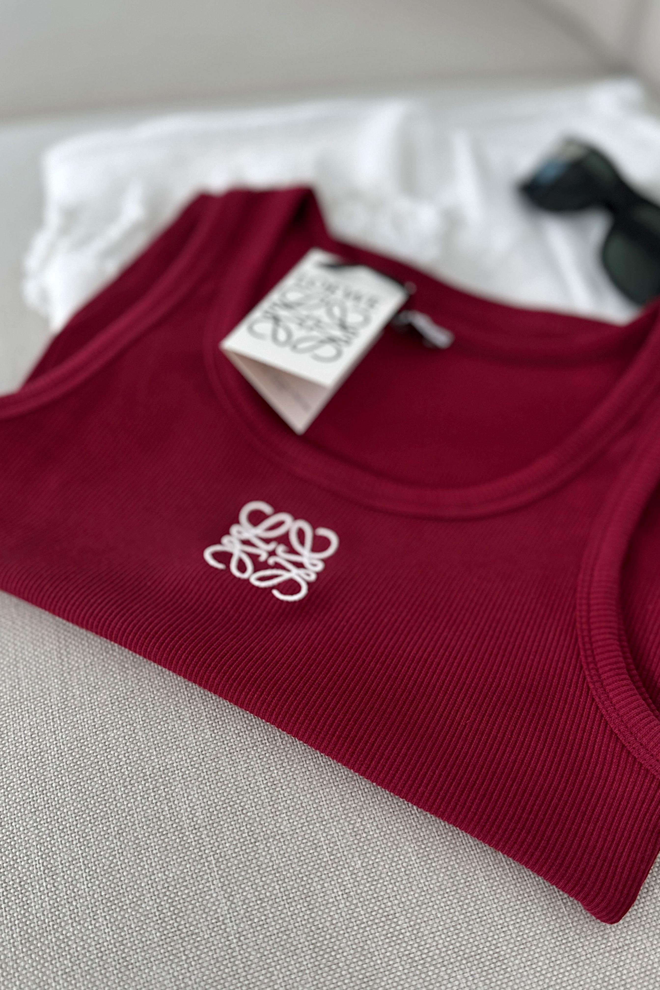 Marka Muadil Nakış İşleme Detaylı Fitilli Bluz Bordo