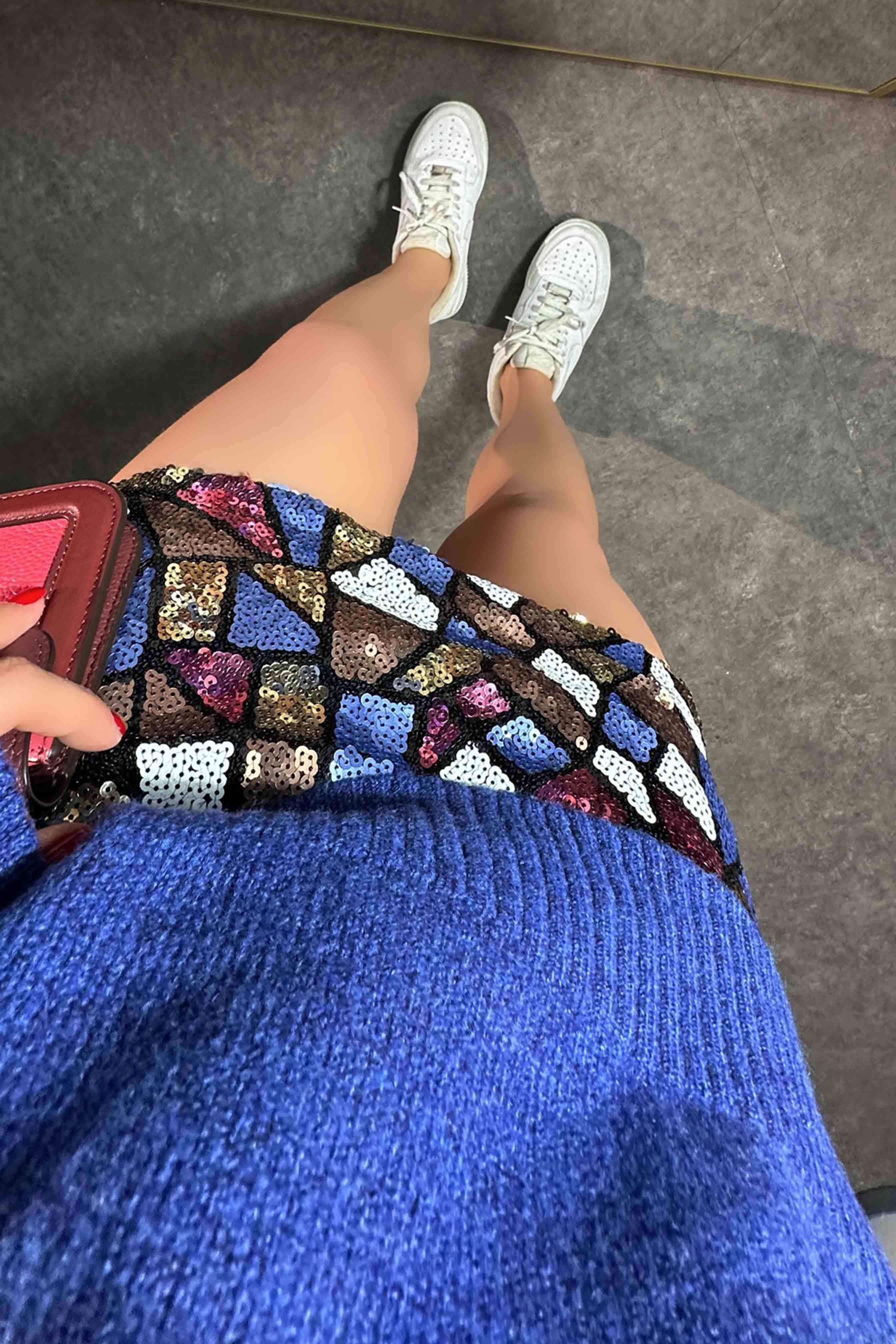 Massi Model Bisiklet Yaka Basic Yumoş Kazak Saks Mavisi