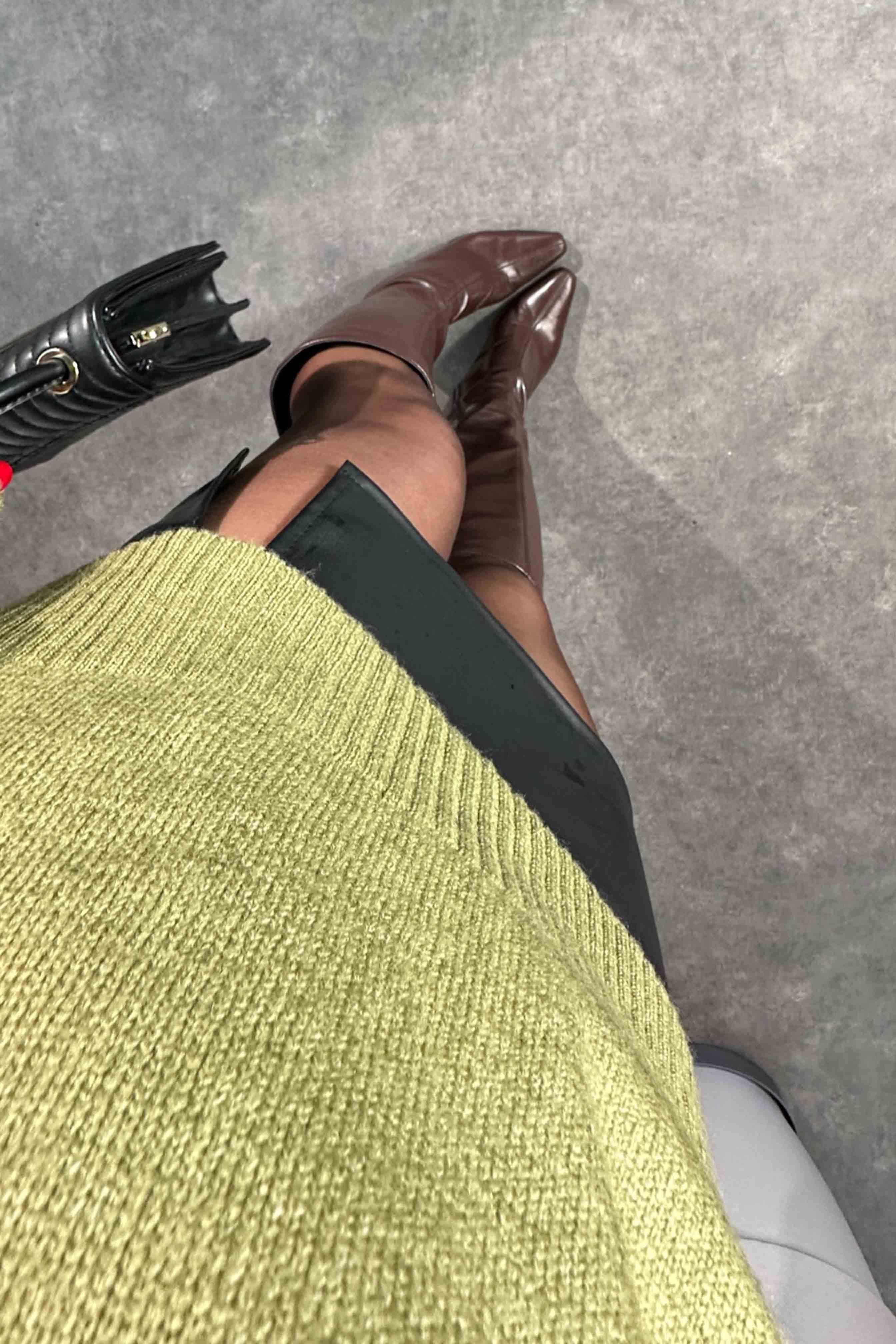 Massi Model Bisiklet Yaka Basic Yumoş Kazak Haki