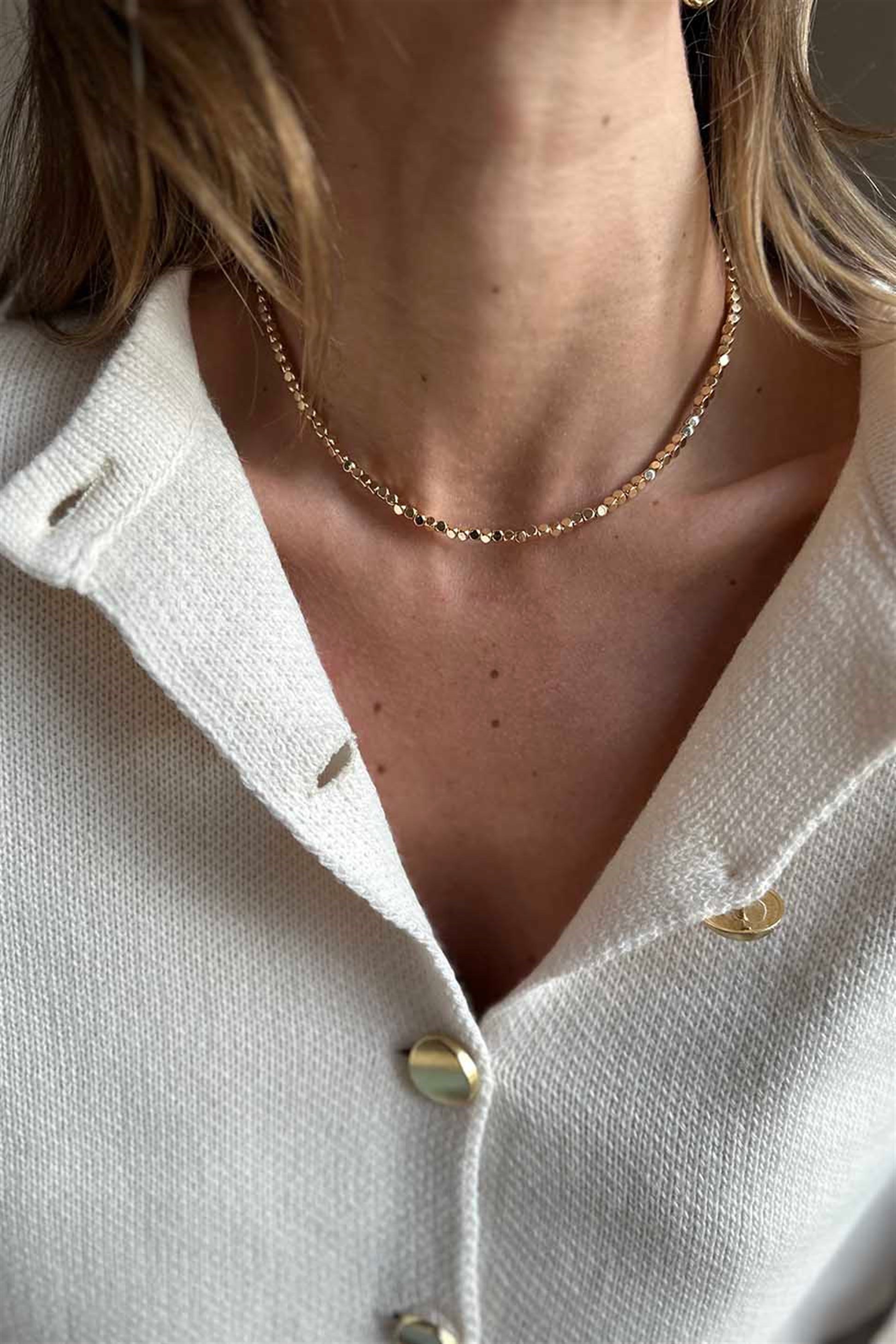 Mini Küplü Kolye Gold
