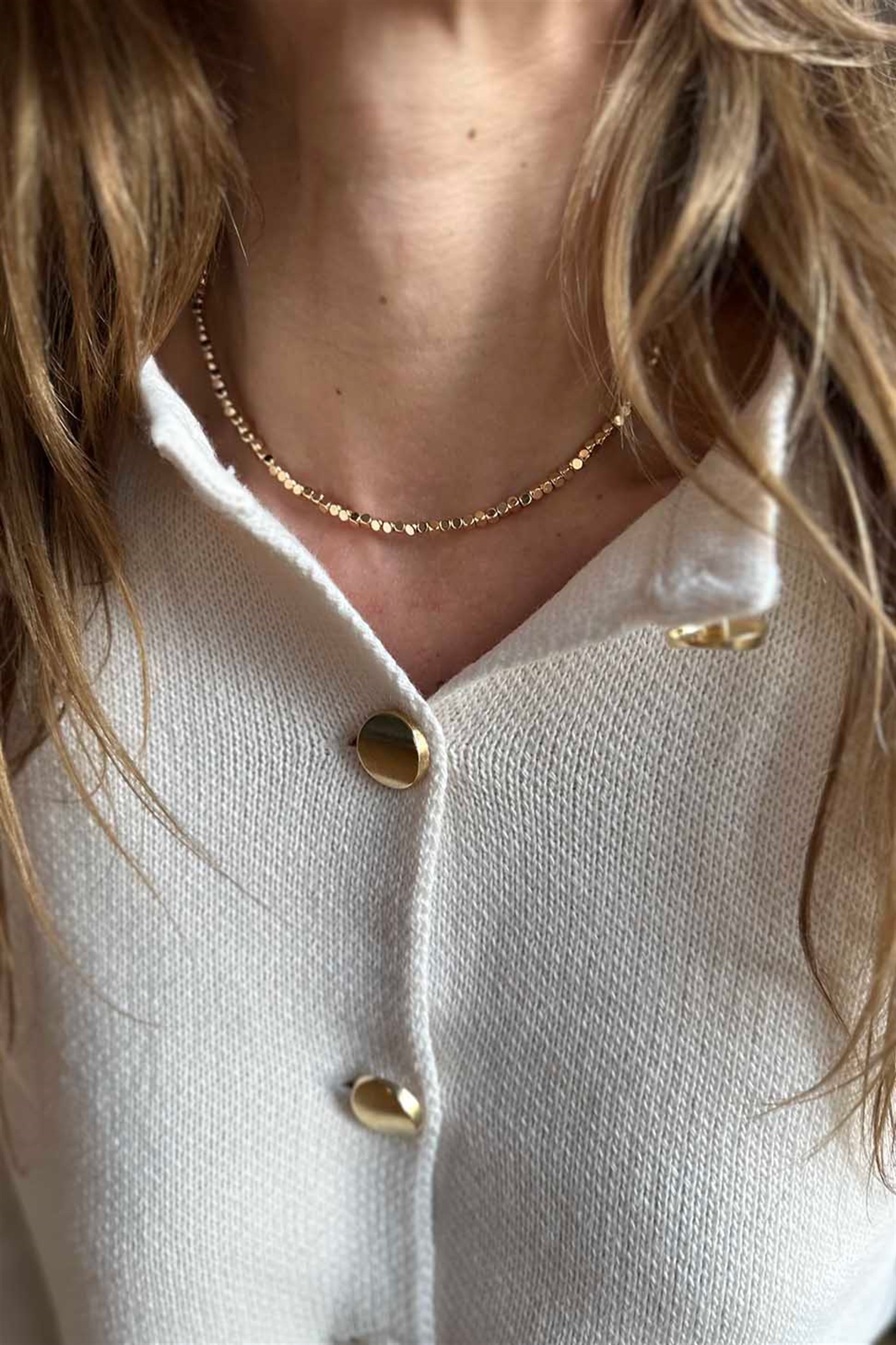 Mini Küplü Kolye Gold