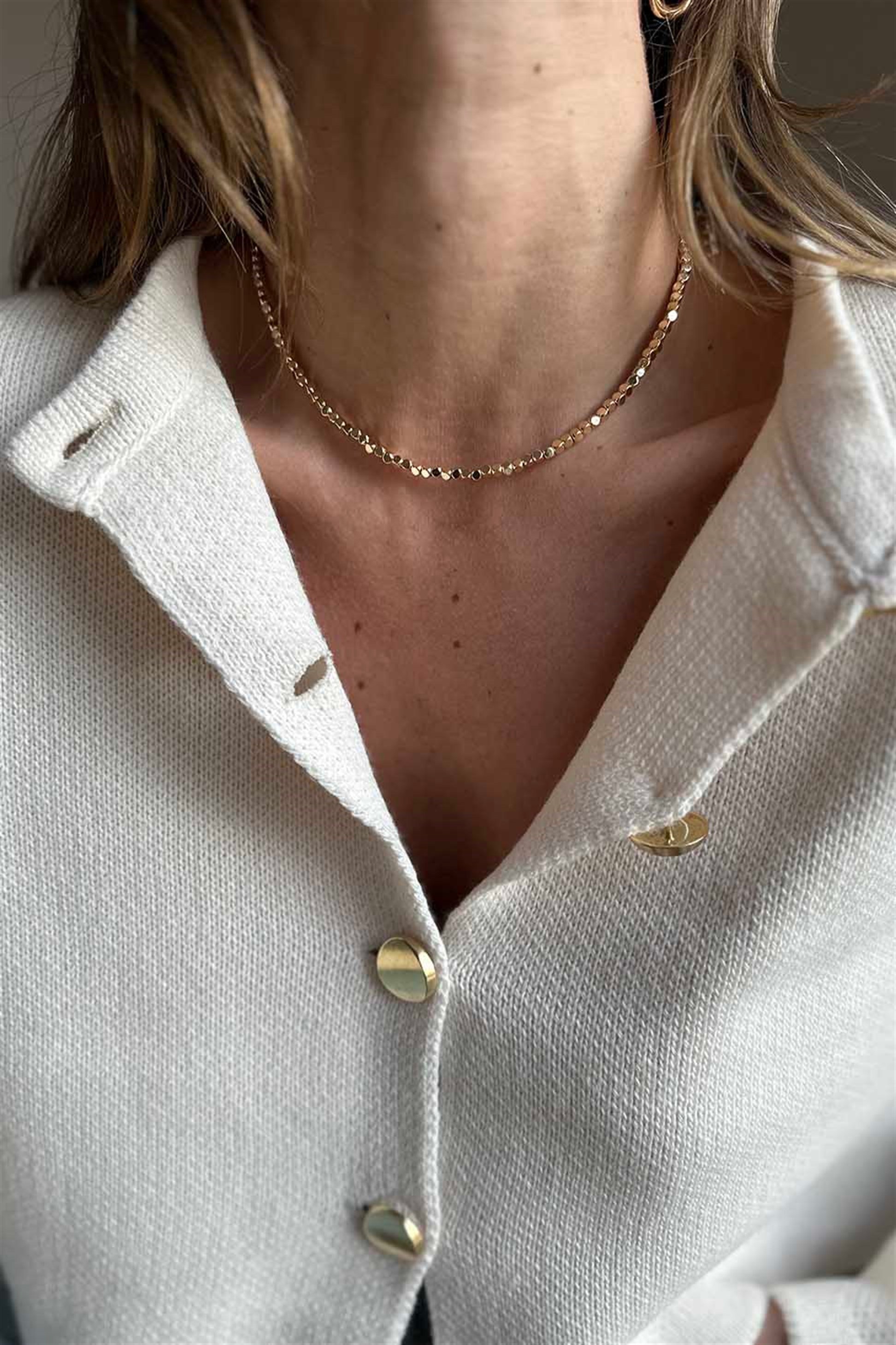 Mini Küplü Kolye Gold