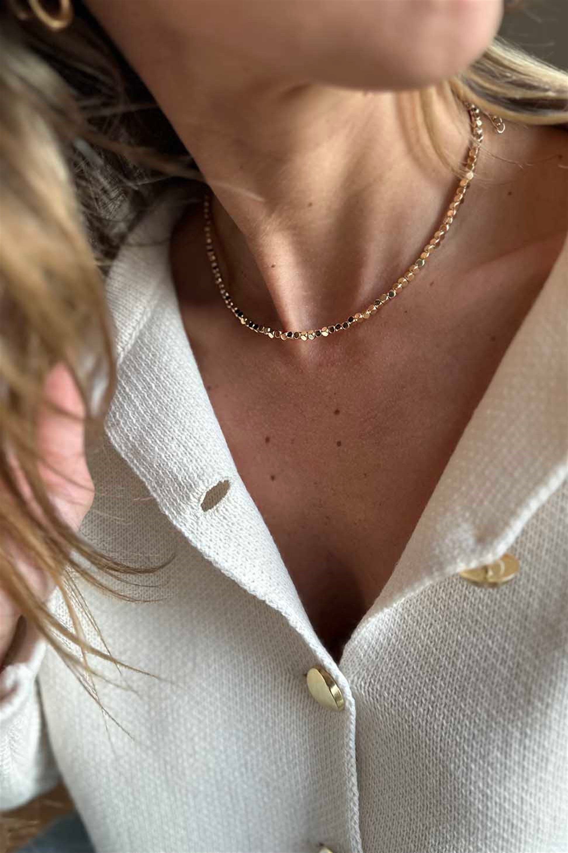 Mini Küplü Kolye Gold