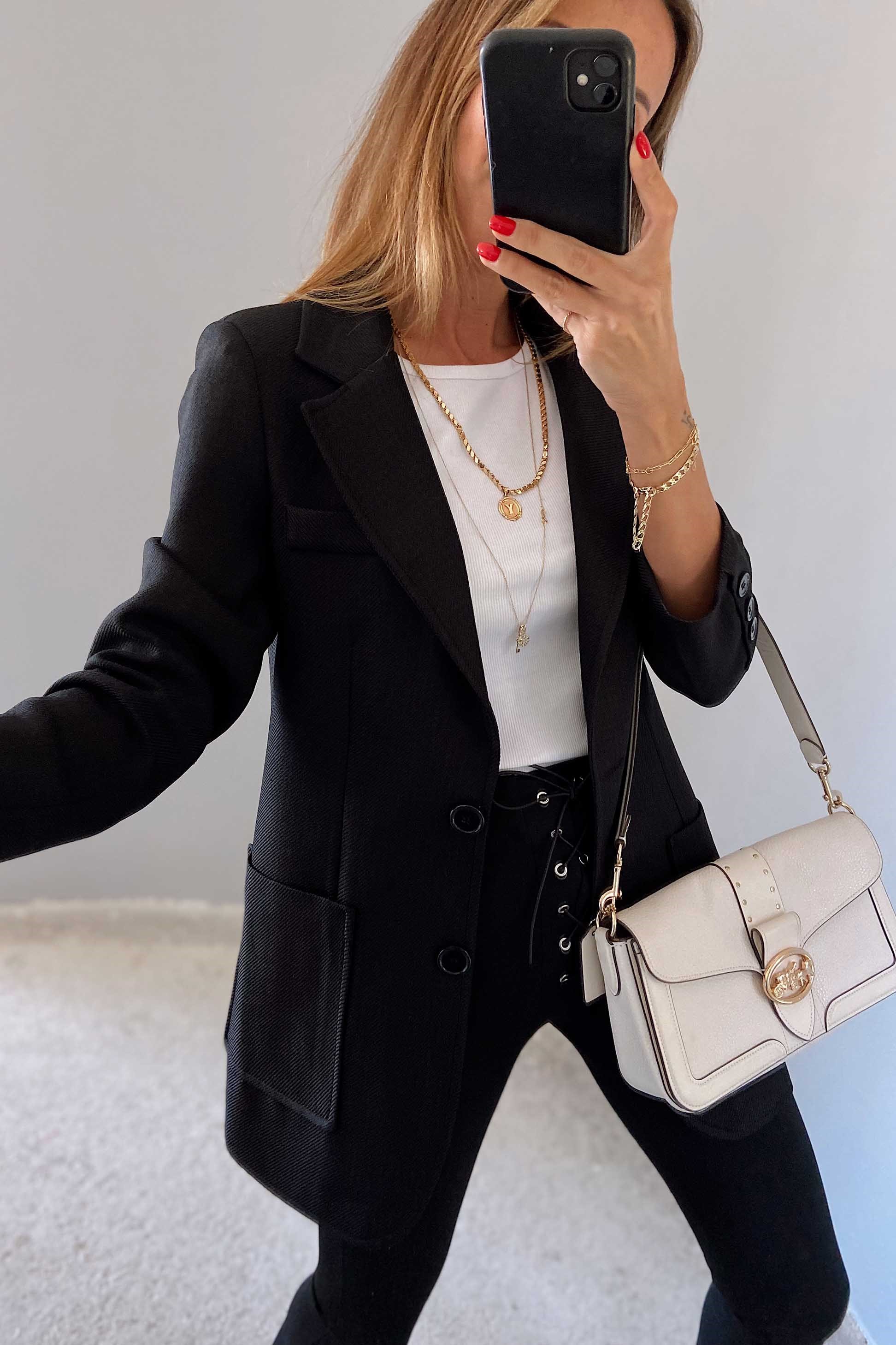 Orjinal Marka Blazer Ceket Siyah